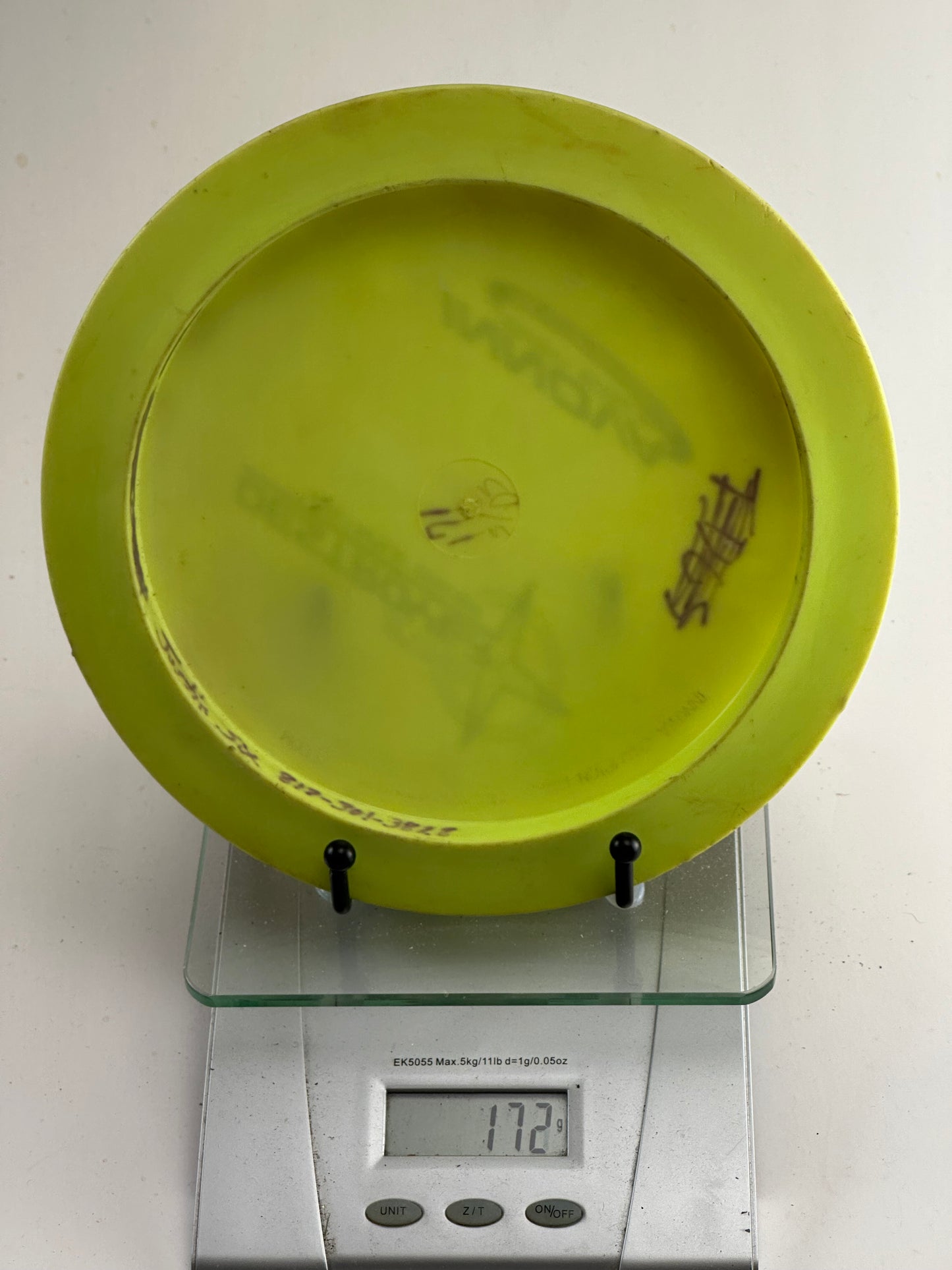 Innova Star Destroyer Distance Driver (Patent Numbers) - Yellow