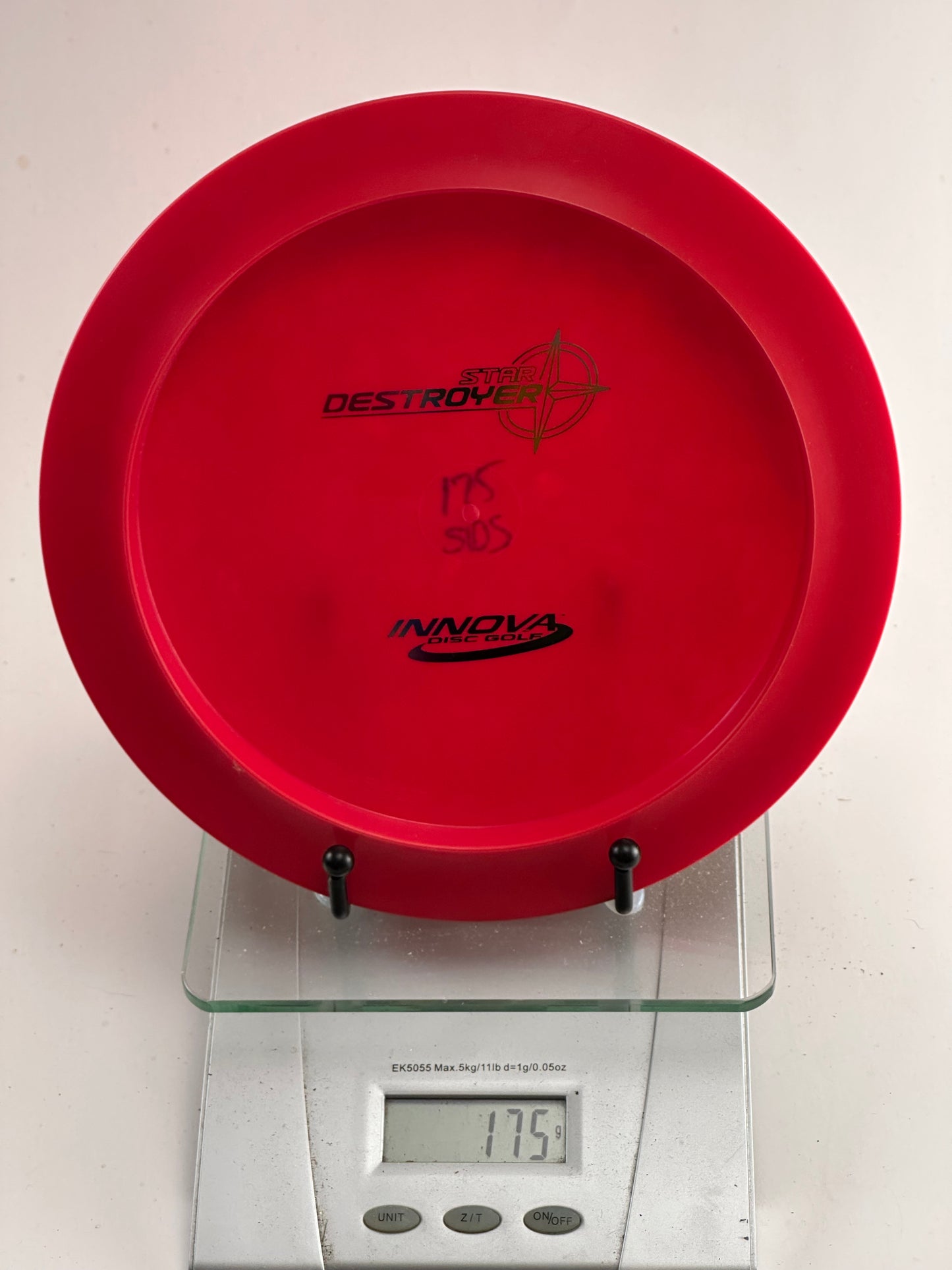 Innova Star Destroyer SDS Patent Numbers - Red (175g)