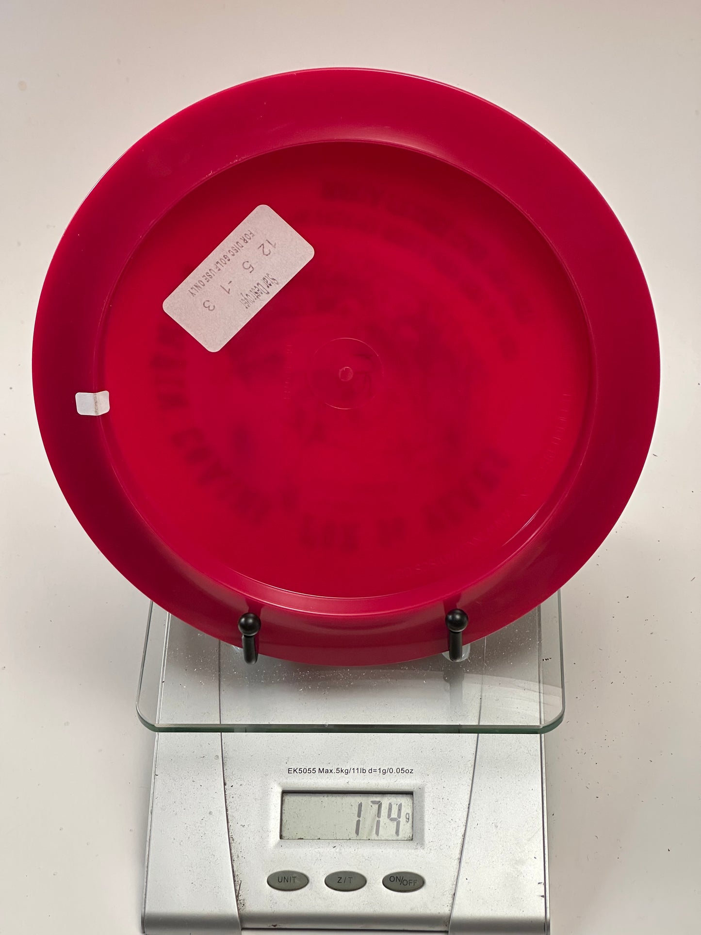 Innova Star Destroyer (Star Embossed) Red 174g - Chain Chomper Stamp