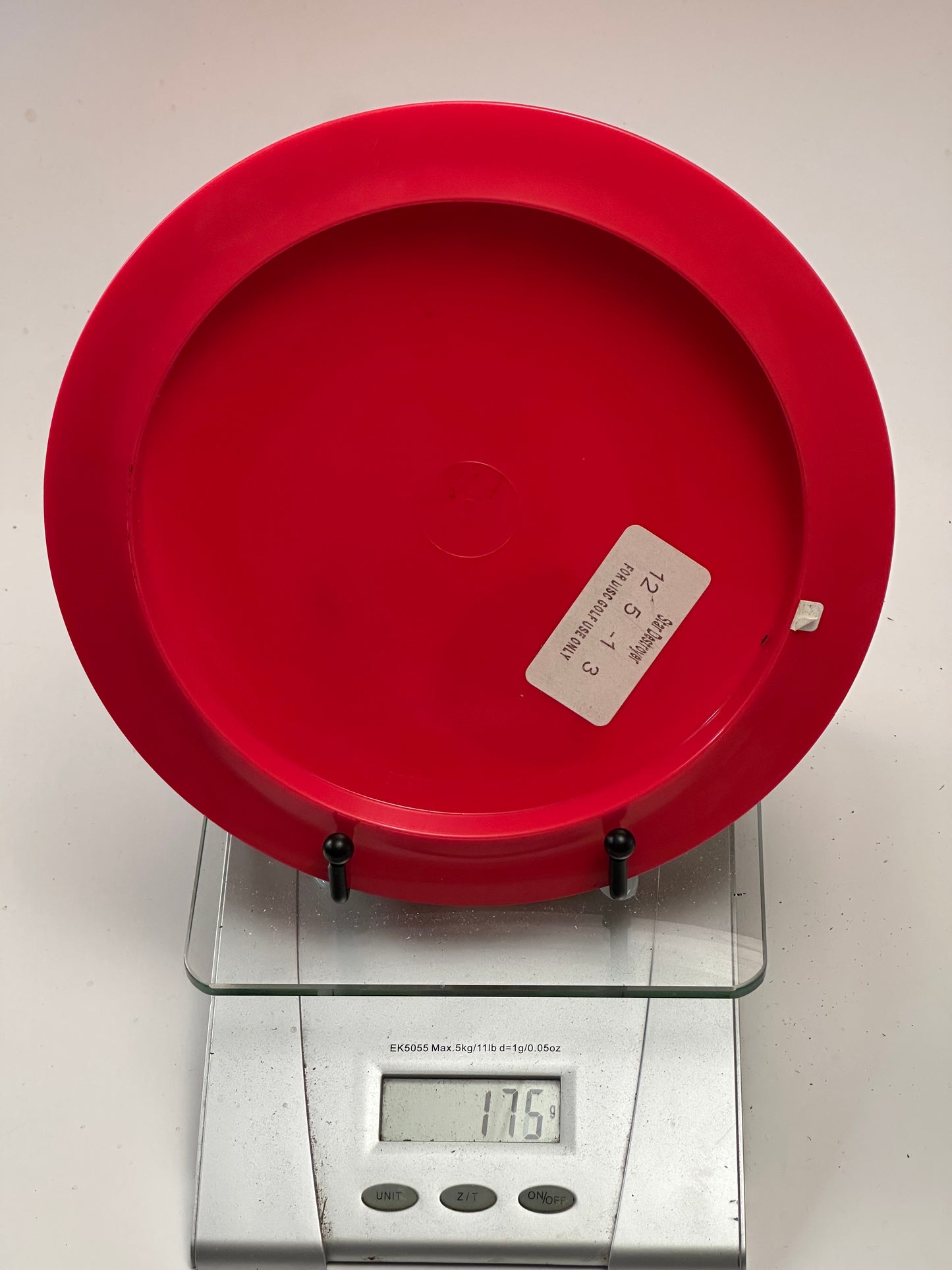 Innova Star Destroyer (Star Embossed) Red 175g USDGC Stamp