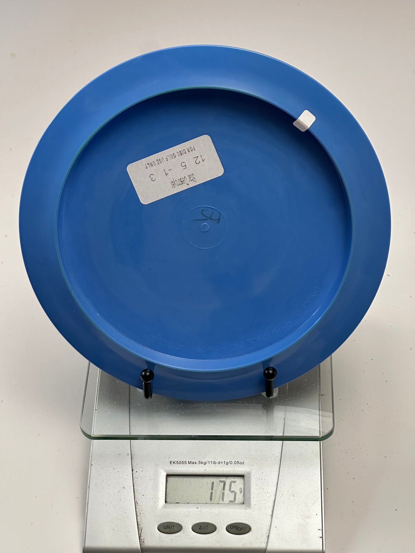 Innova Star Destroyer (Star Embossed) Blue 175g Peoria Frisbee Club Stamp