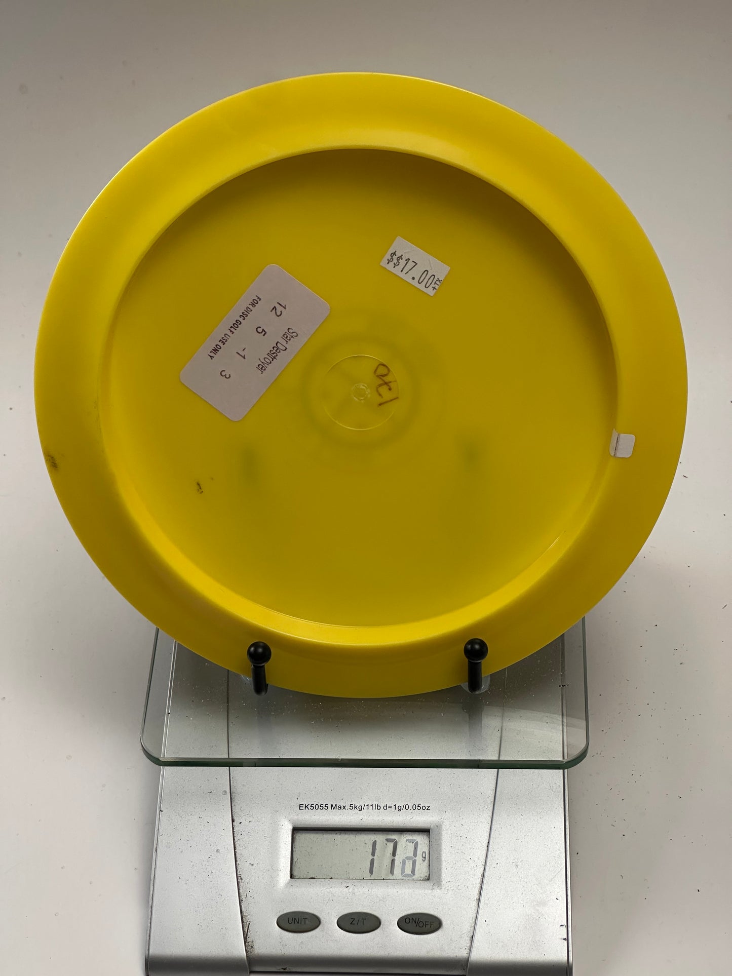 Innova Star Destroyer (Embossed) 170g Yellow – Iron Lion Foil Stamp