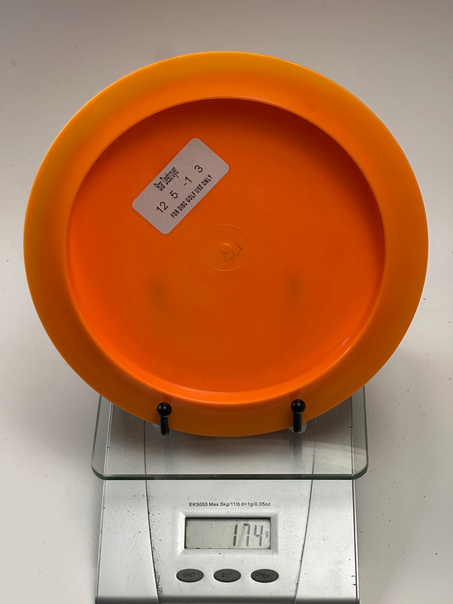 Innova Star Destroyer (Embossed) Orange 174g 2017 Forsyth-Decatur DGO Stamp