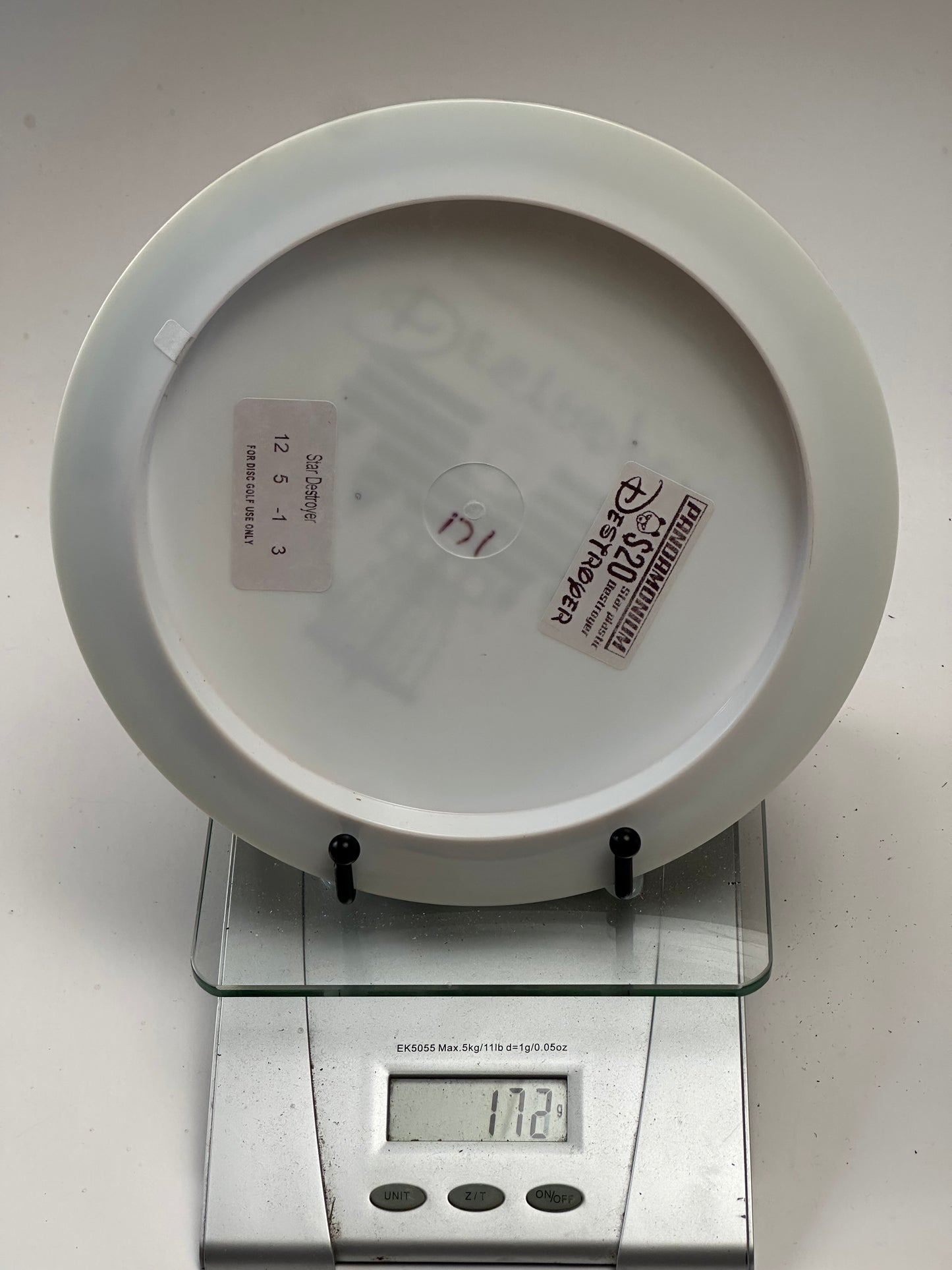Innova Star Destroyer (Star Embossed) White 173g Pandamonium Stamp