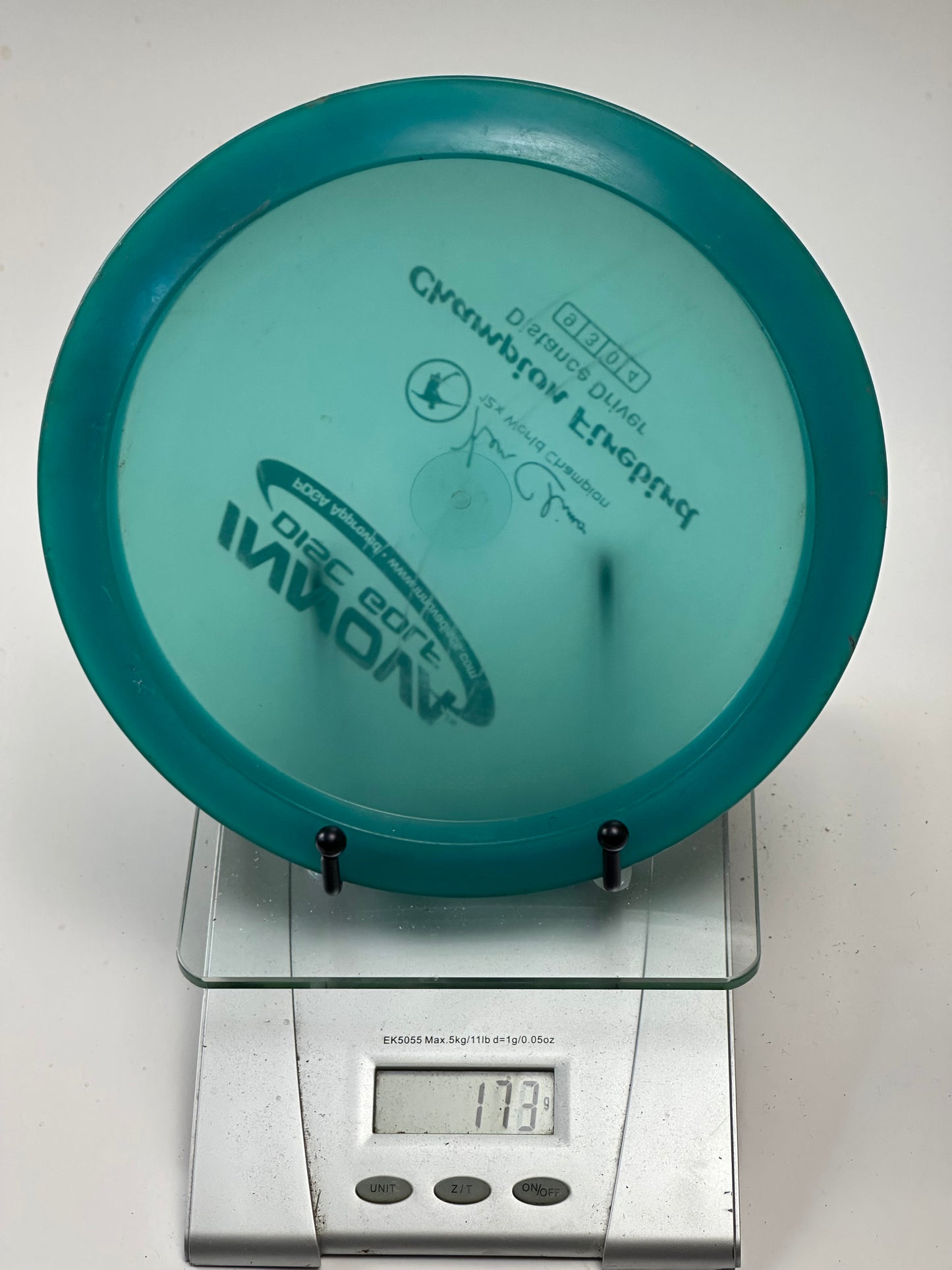 Innova Champion Firebird Distance Driver (Ken Climo 12x Stamp) - Teal
