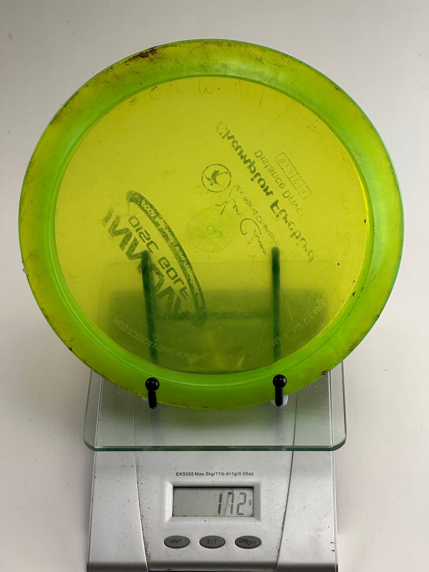 Innova Champion Firebird (Ken Climo) 172g Translucent Yellow-Green