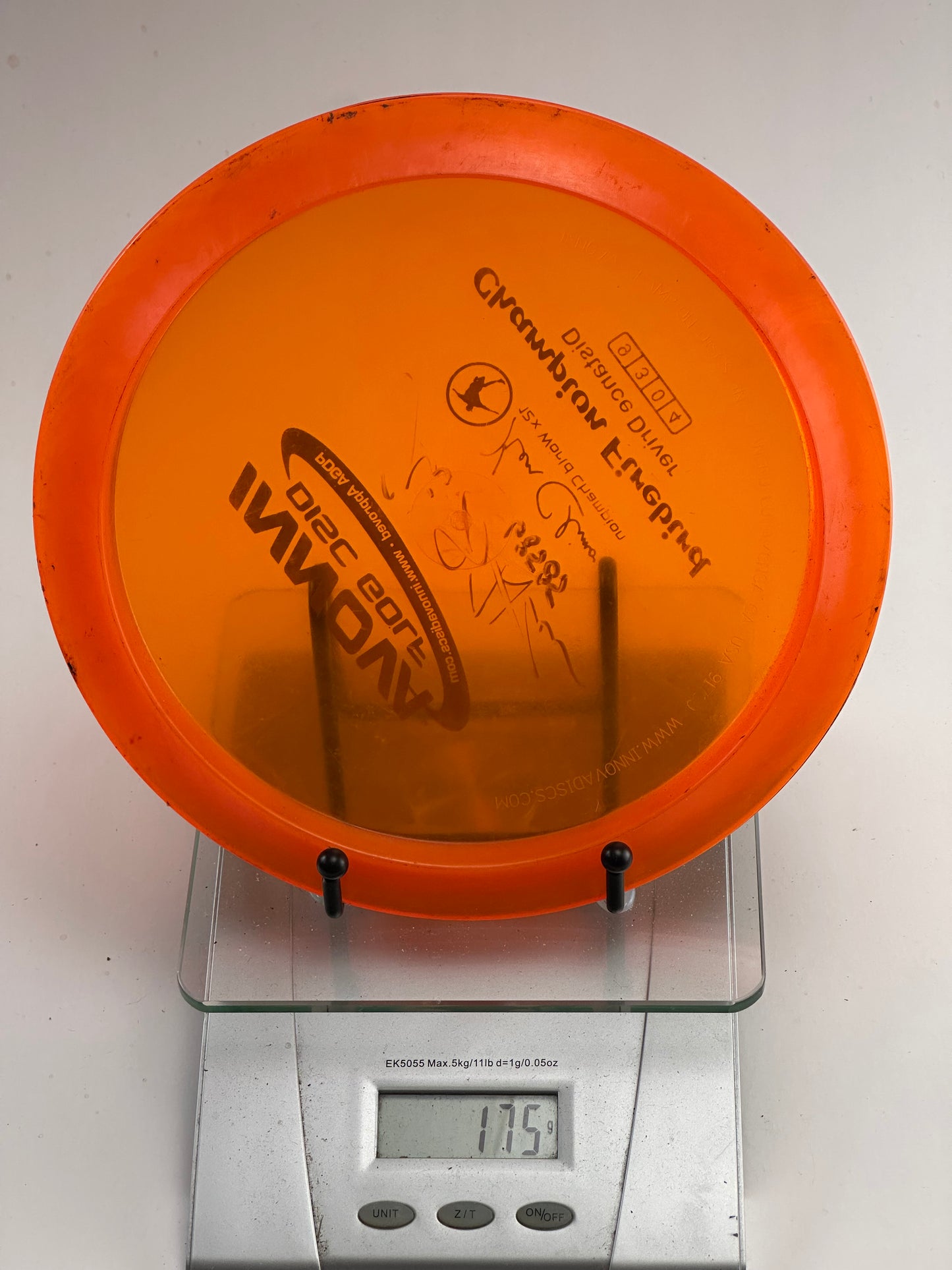 Innova Champion Firebird (Ken Climo 12x) Transparent Orange