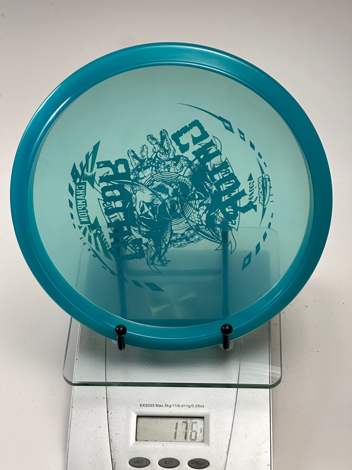 Innova Champion Gator (Team Series) Transparent Aqua Blue 176g