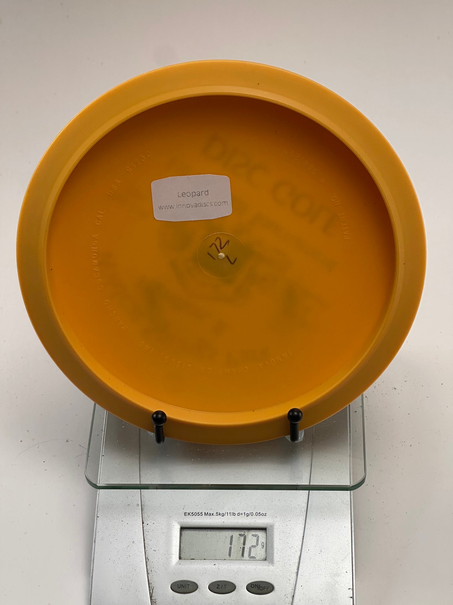 Innova DX Leopard – Wildcat Springs Park 1st Annual Tournament Stamp (2004)