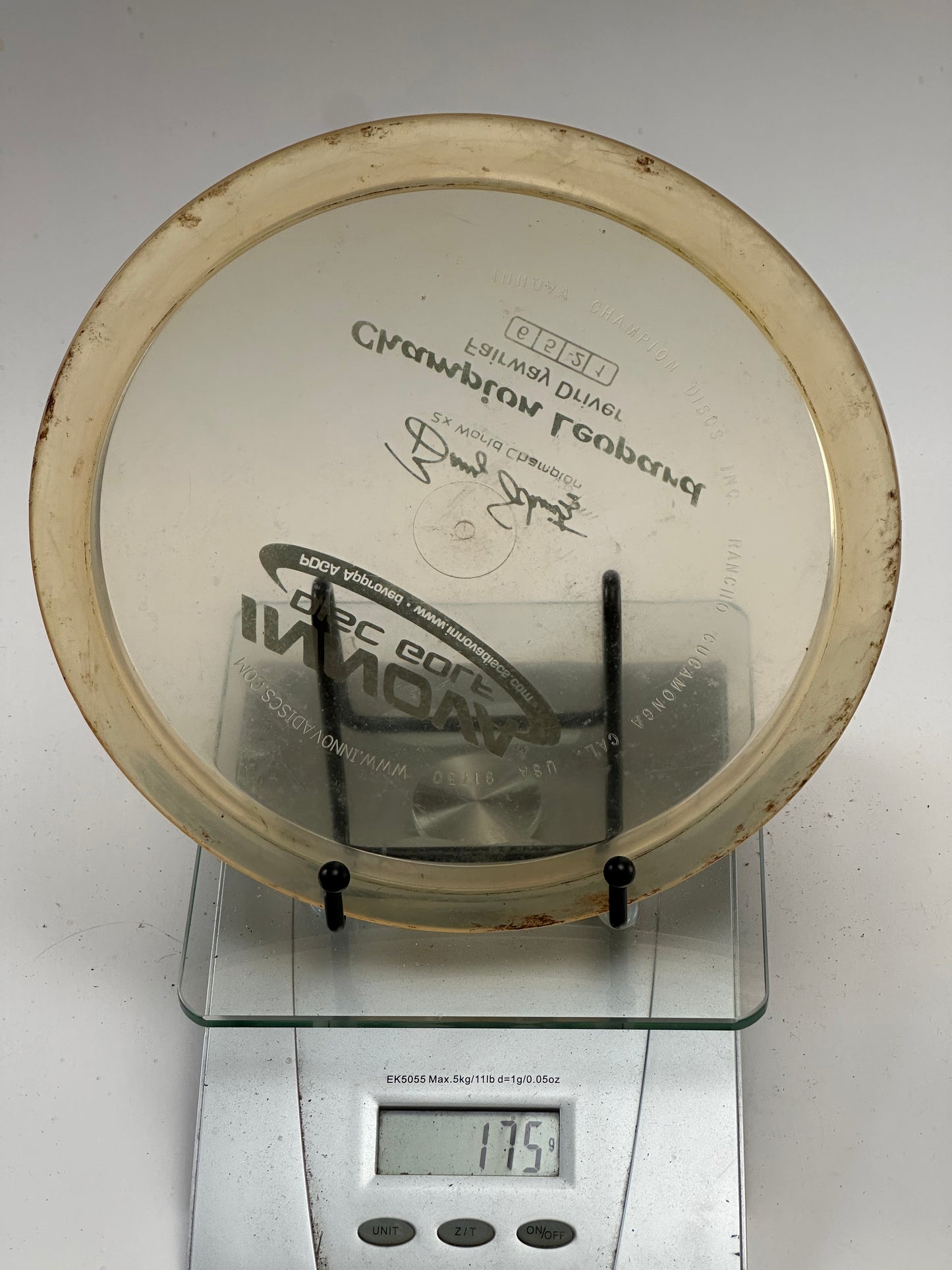 Innova Champion Leopard (Barry Schultz) Transparent Fairway Driver