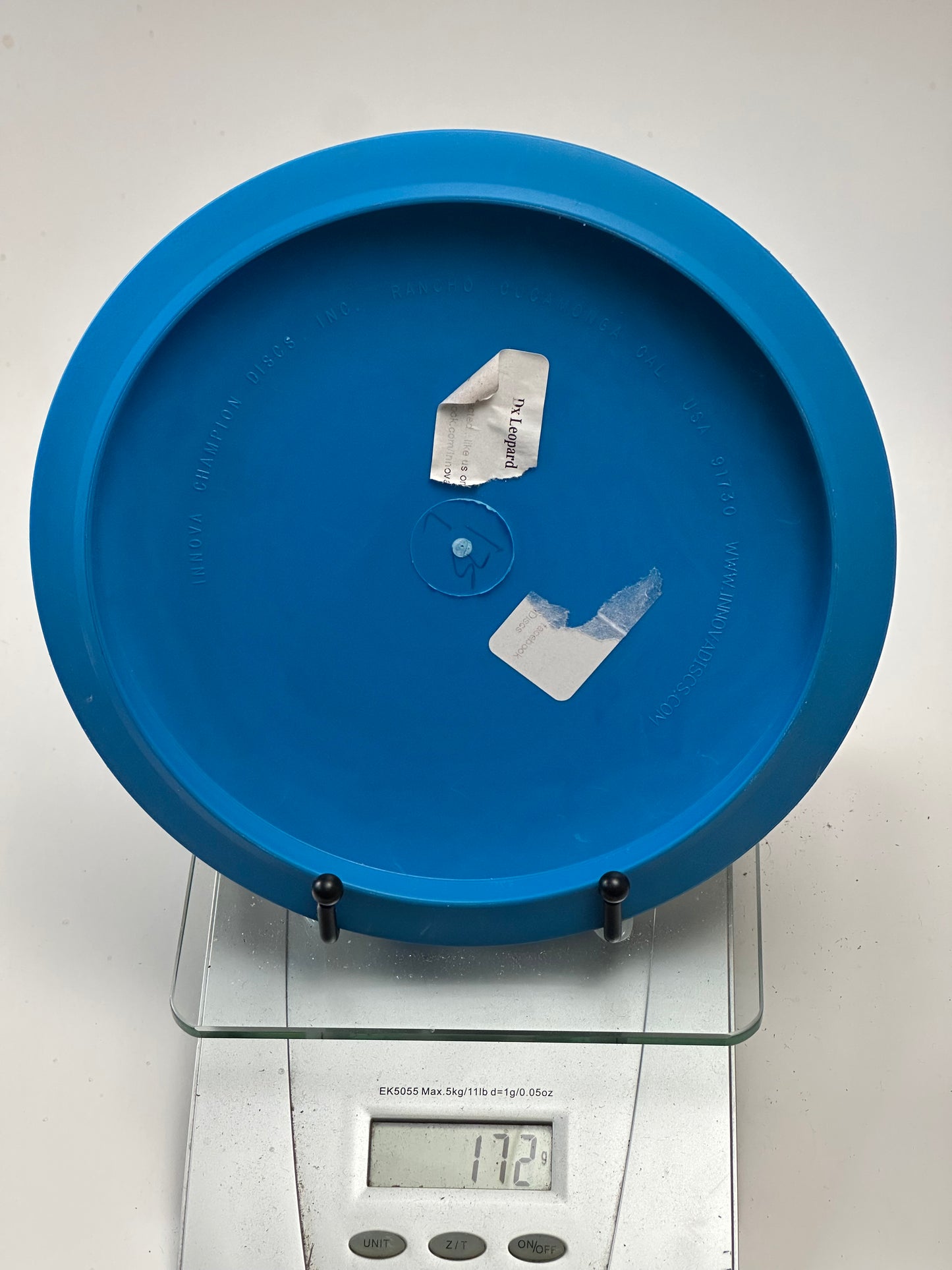 Innova DX Leopard Blue | 3rd Annual Chuck for Tuck Event Stamp