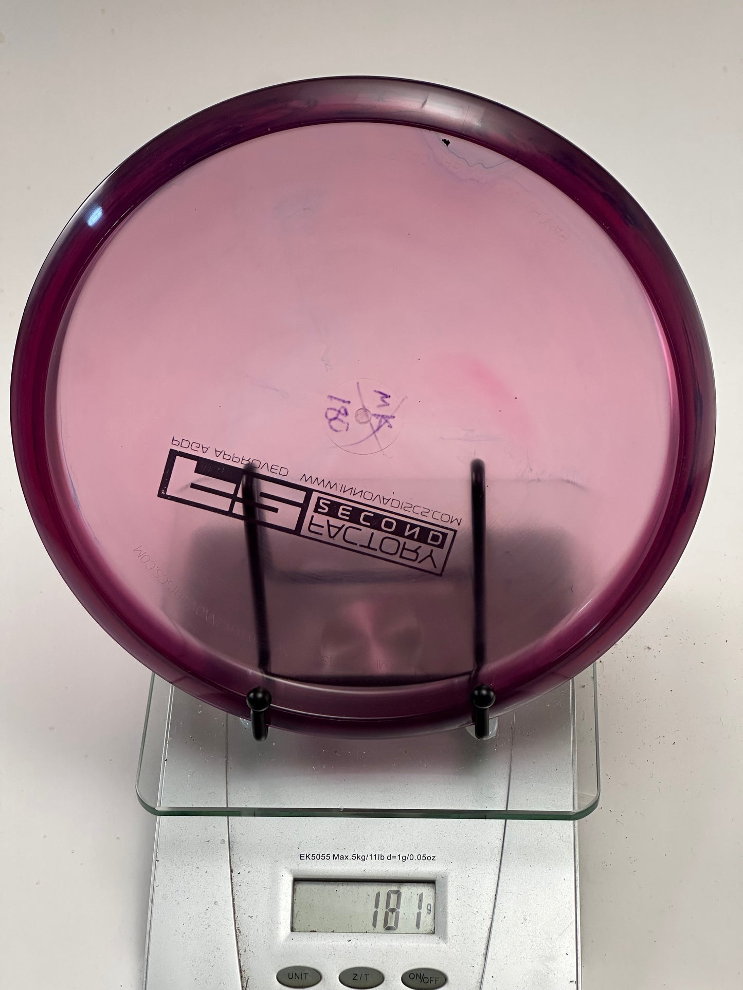 Innova Mako – Champion (F2 Factory Second) Midrange, Clear Purple