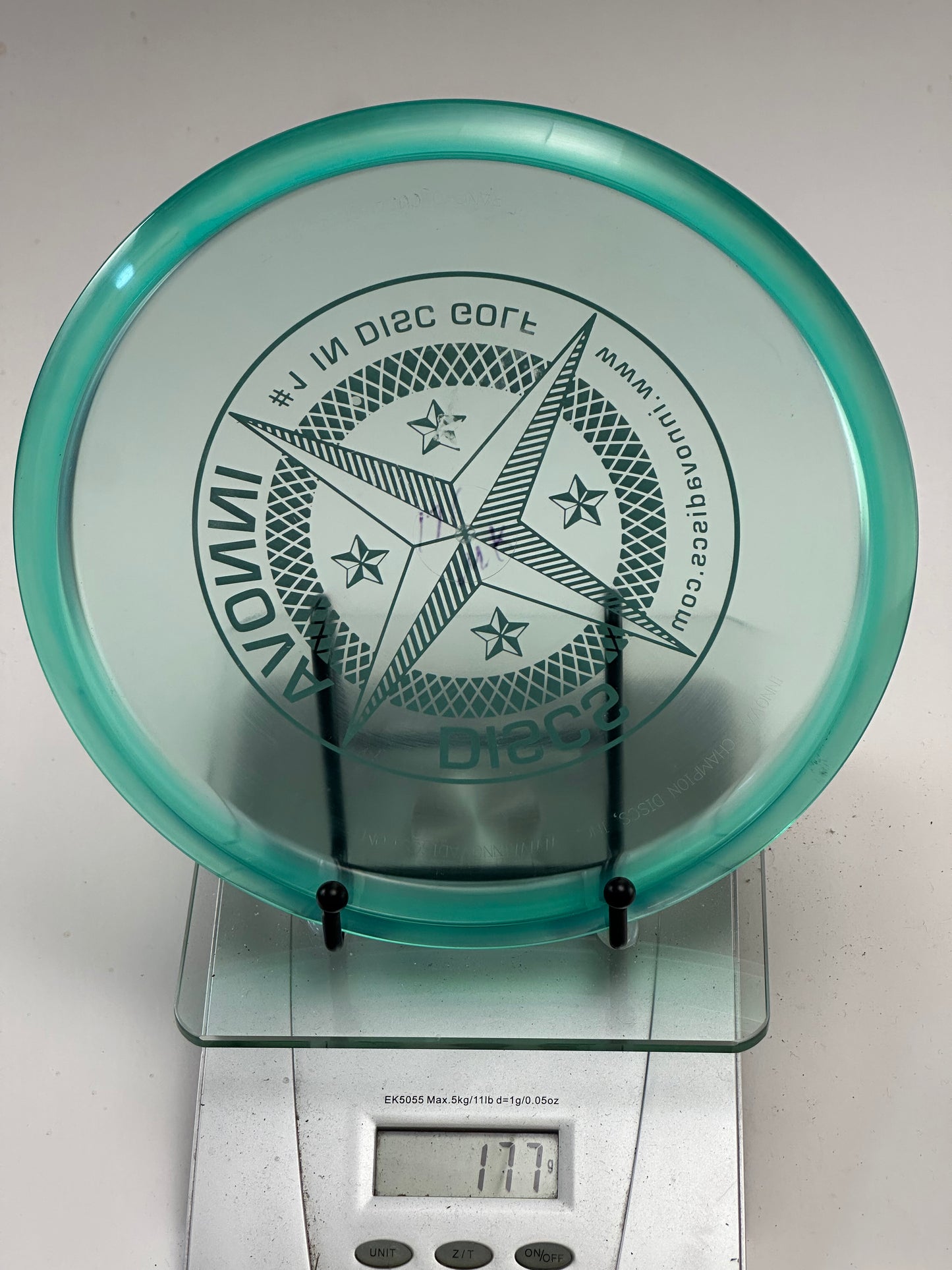 Innova Champion Mako3 | Translucent Teal | Compass Stamp