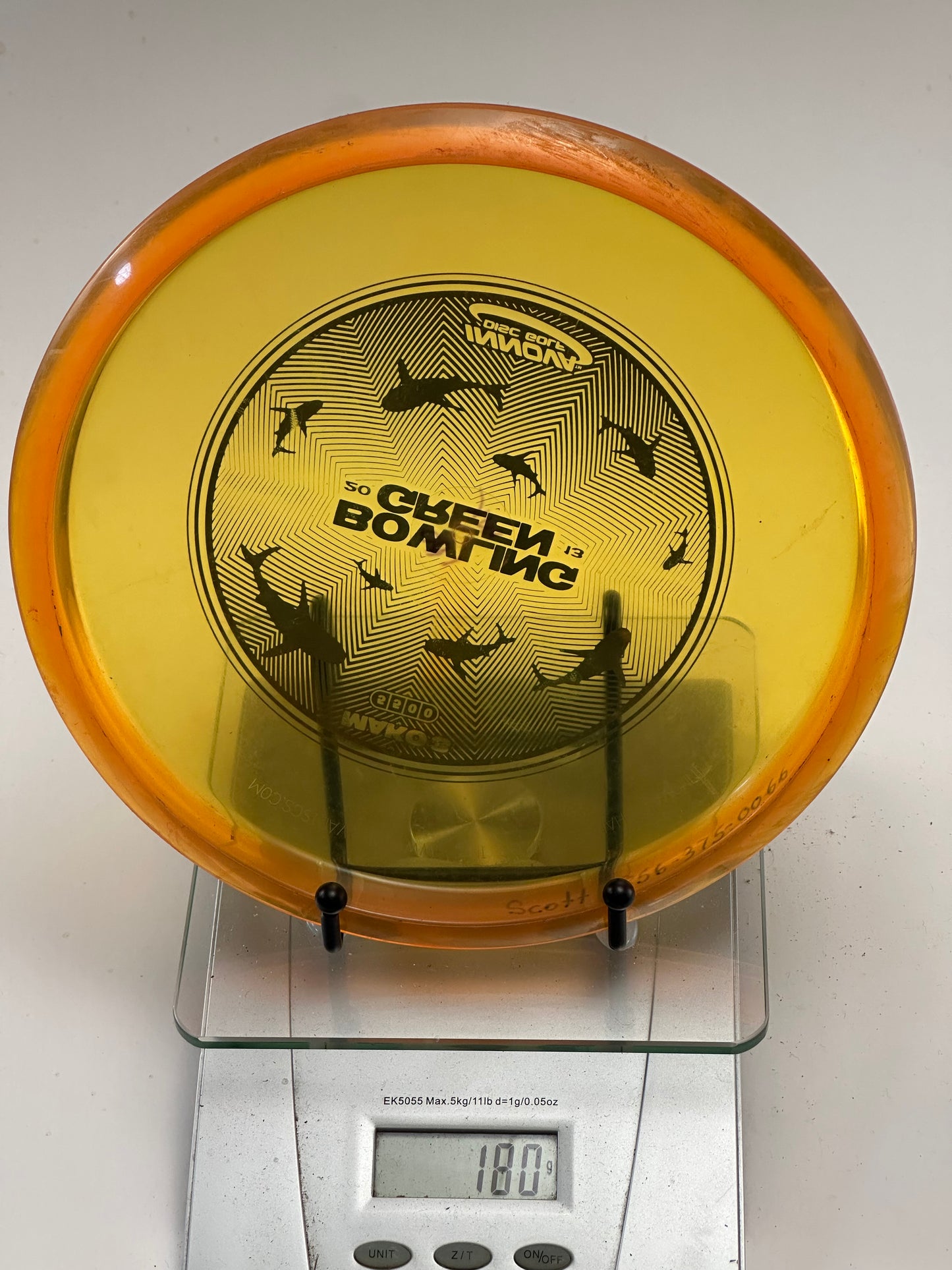 Innova Champion Mako3 Midrange – Bowling Green 2013 Stamp (Yellow/Orange)