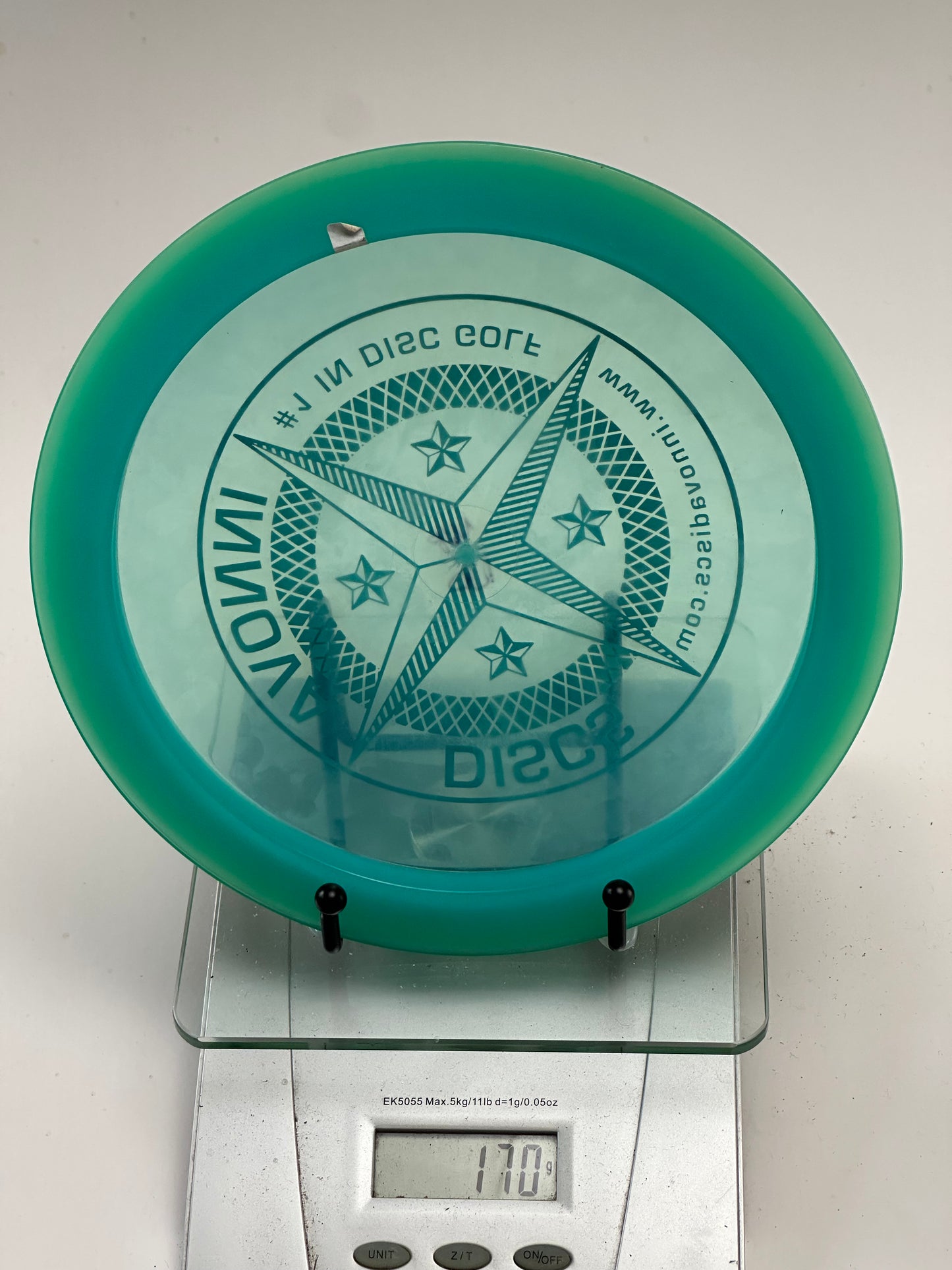 Innova Champion Mamba 170g Transparent Aqua (Compass Stamp)
