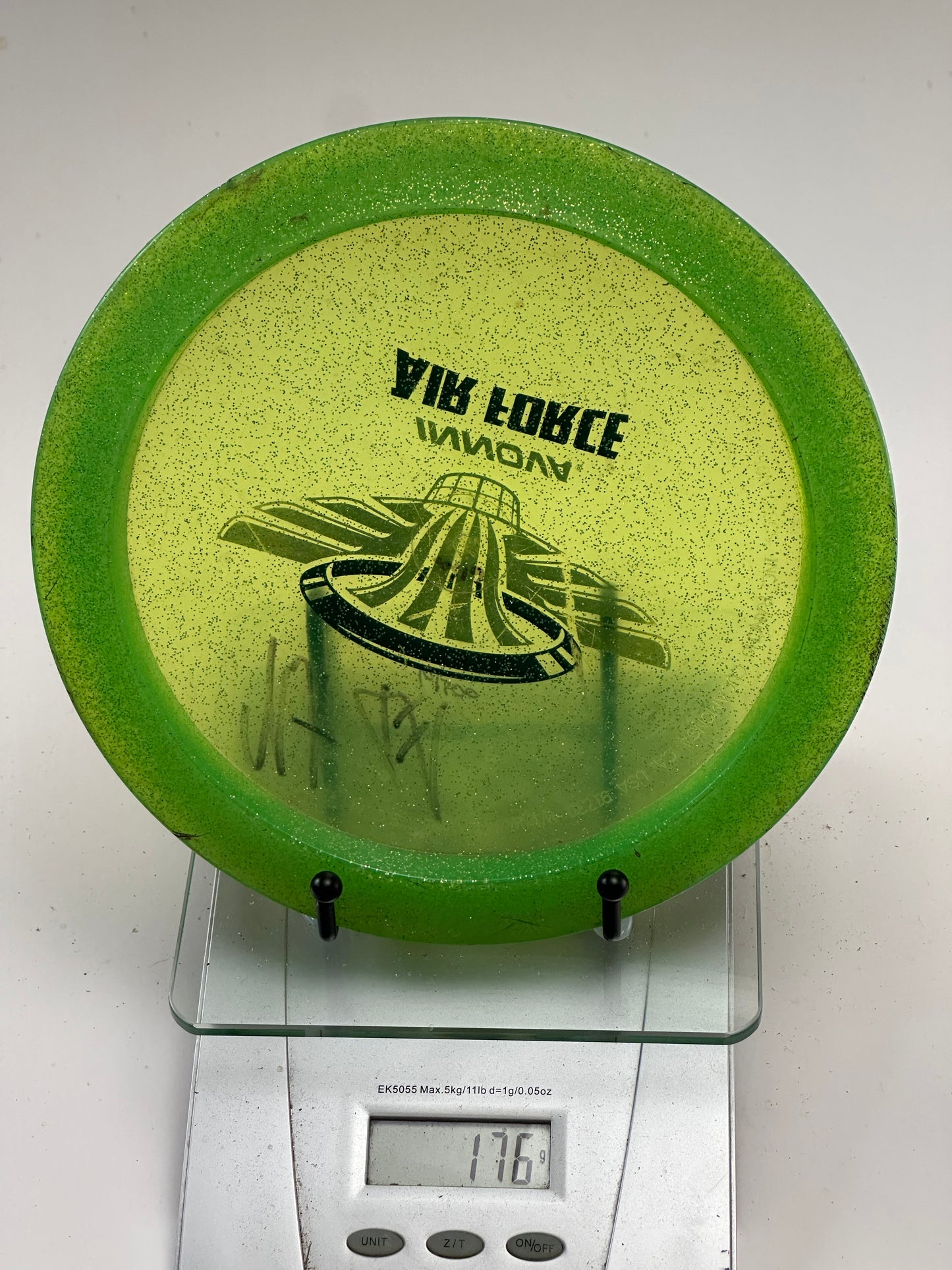 Innova Max Champion Glitter (Air Force Stamp) Distance Driver - Green