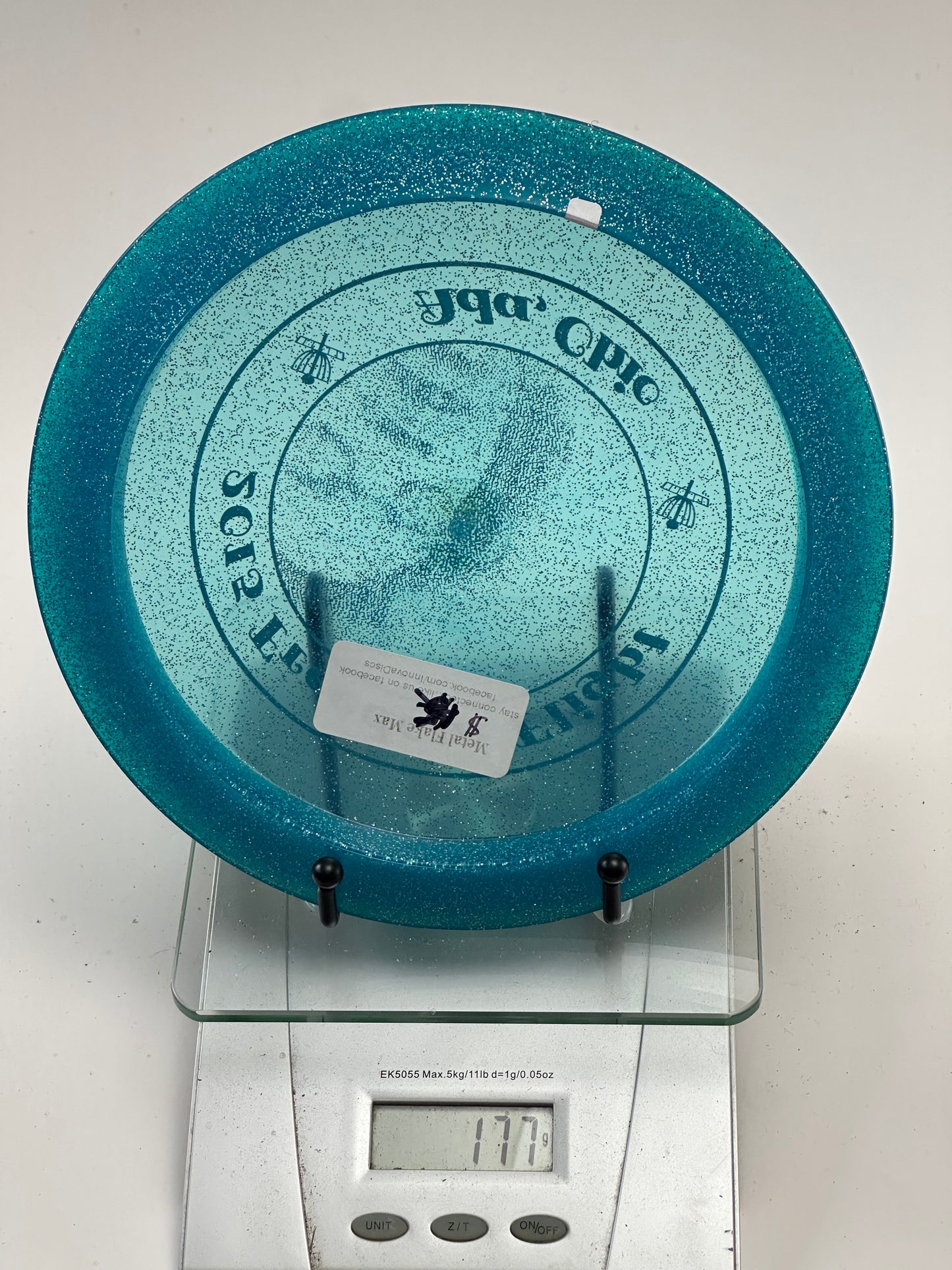 Innova Max Champion GStar Glitter Distance Driver | 2015 Freedom Flight Stamp