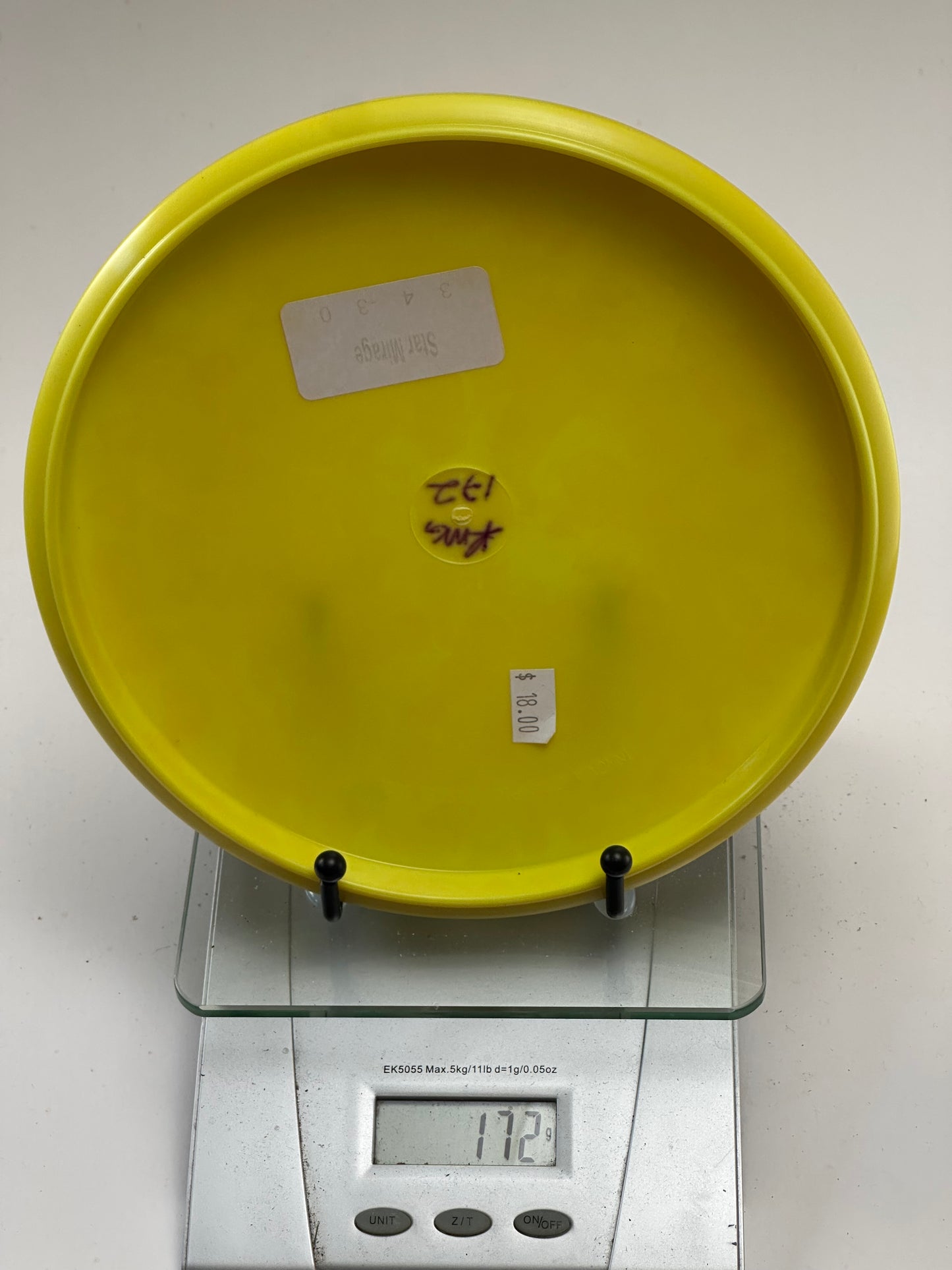 Innova Star Mirage Putter – Yellow, Factory Stamp