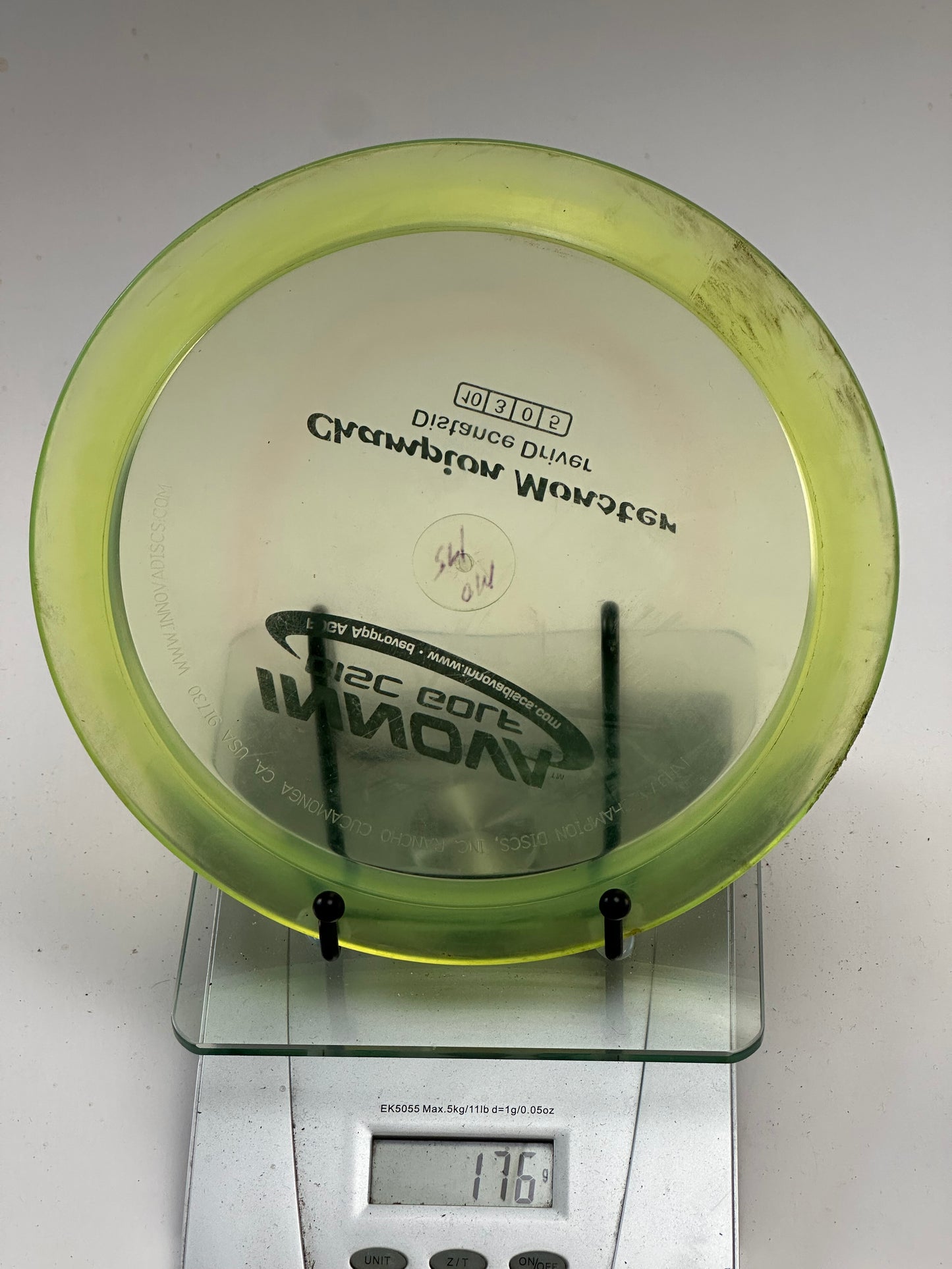 Innova Champion Monster Distance Driver (176g) - Translucent Yellow