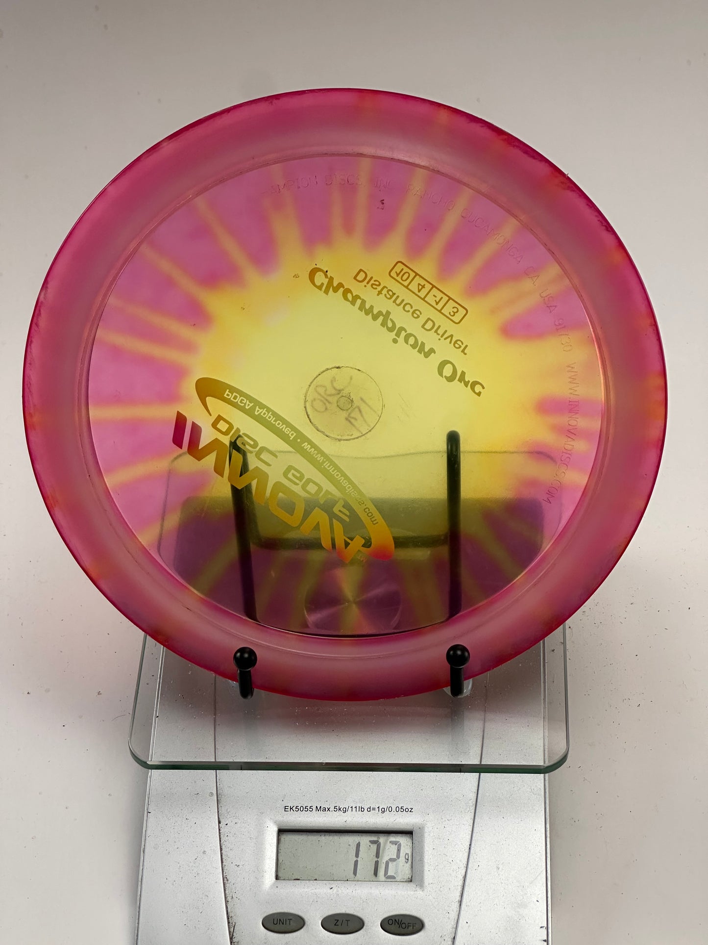 Innova Champion Orc Distance Driver - Pink/Yellow Tie-Dye (172g)
