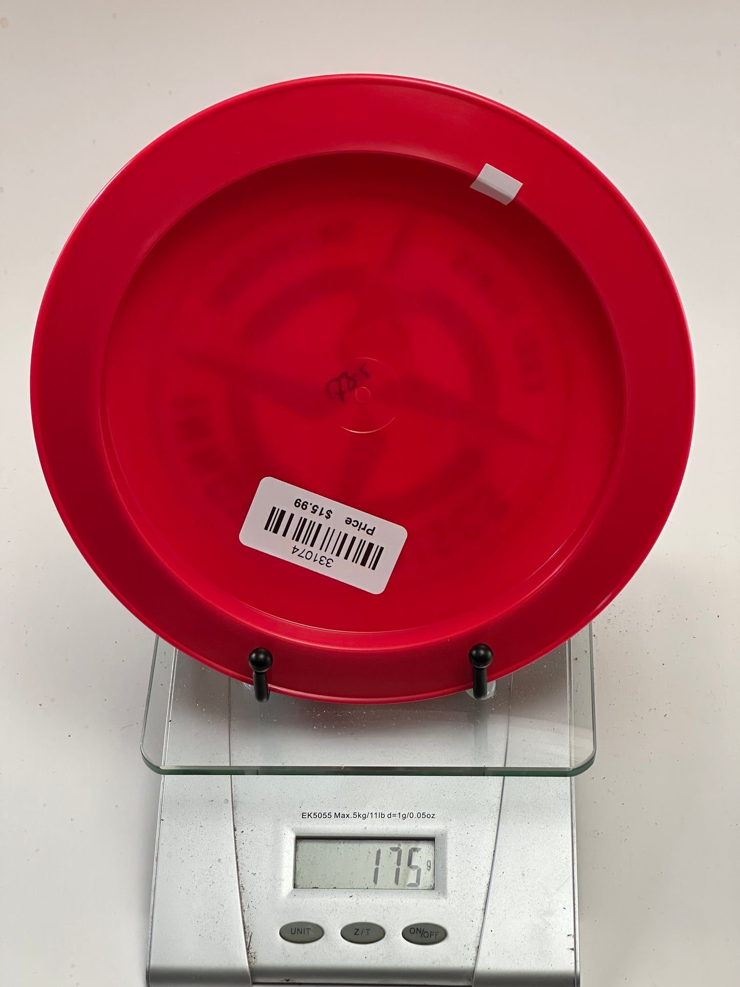 Innova DX Racer Disc Golf Disc | Red w/ Gold Compass Stamp | 175g