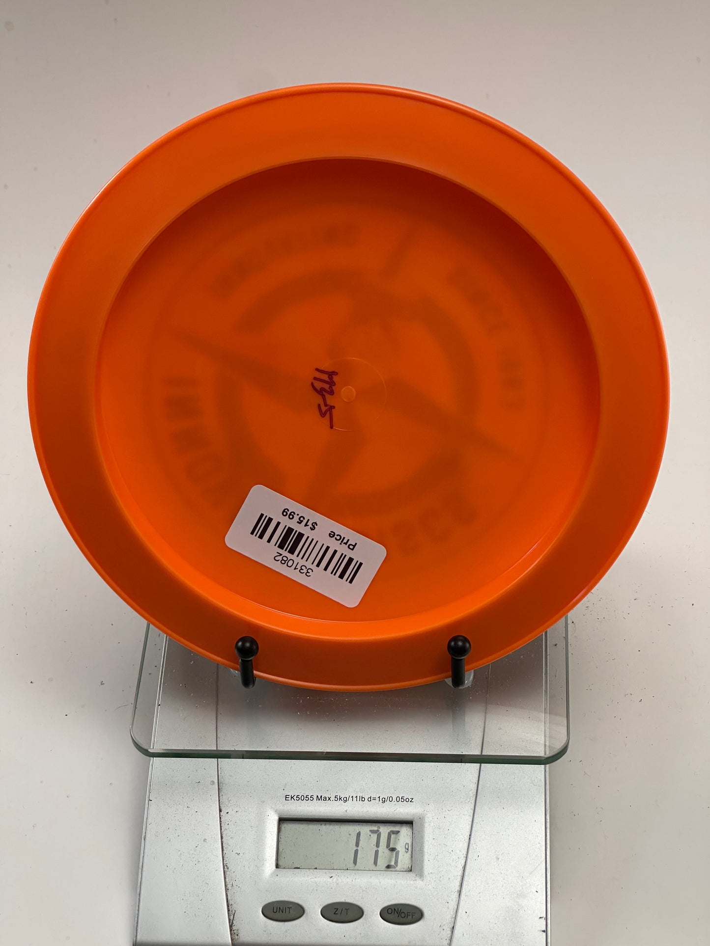 Innova DX Racer Distance Driver - Orange with Black Compass Stamp