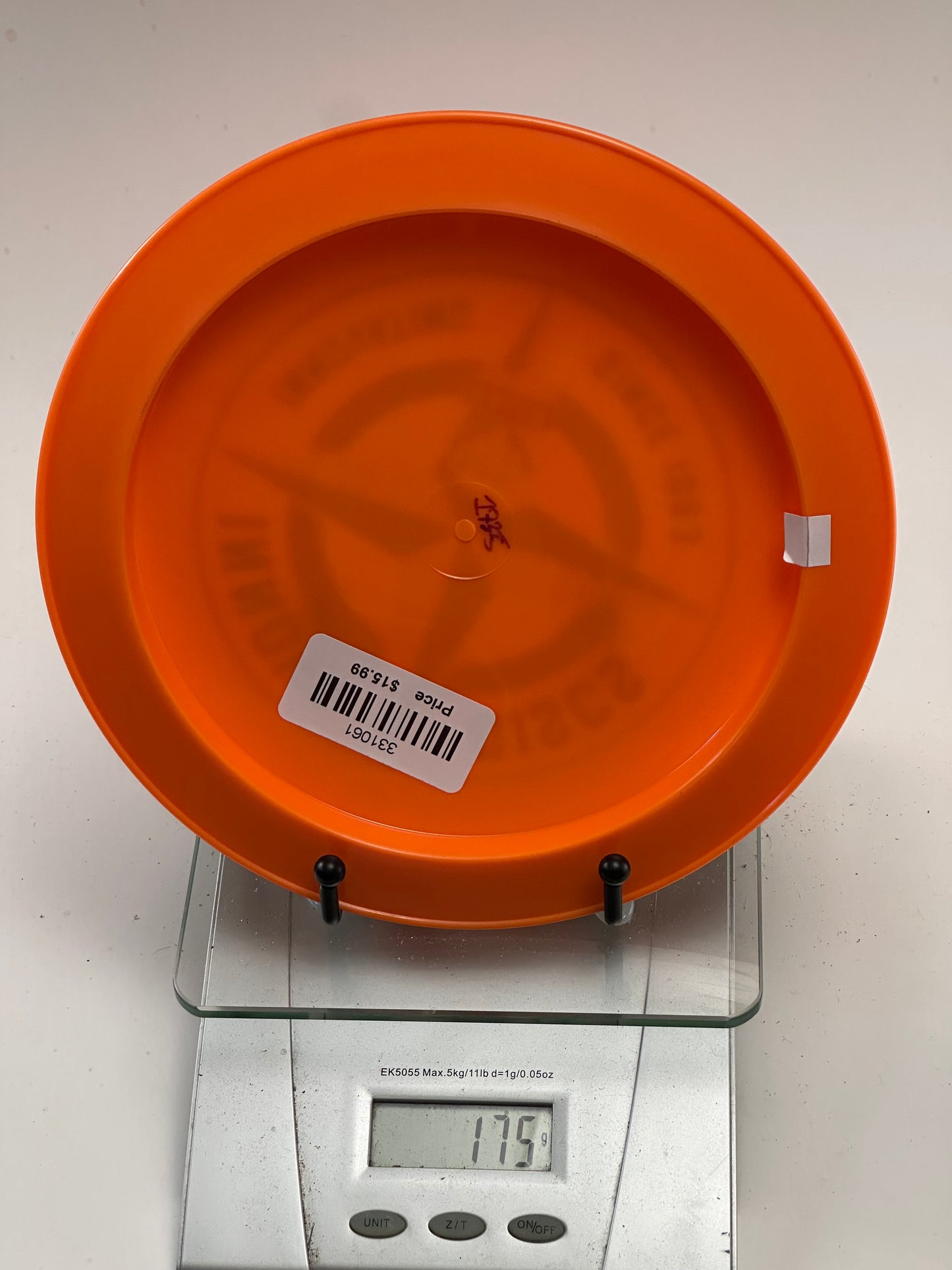 Innova DX Racer Disc Golf Disc - Orange with Black Compass Stamp