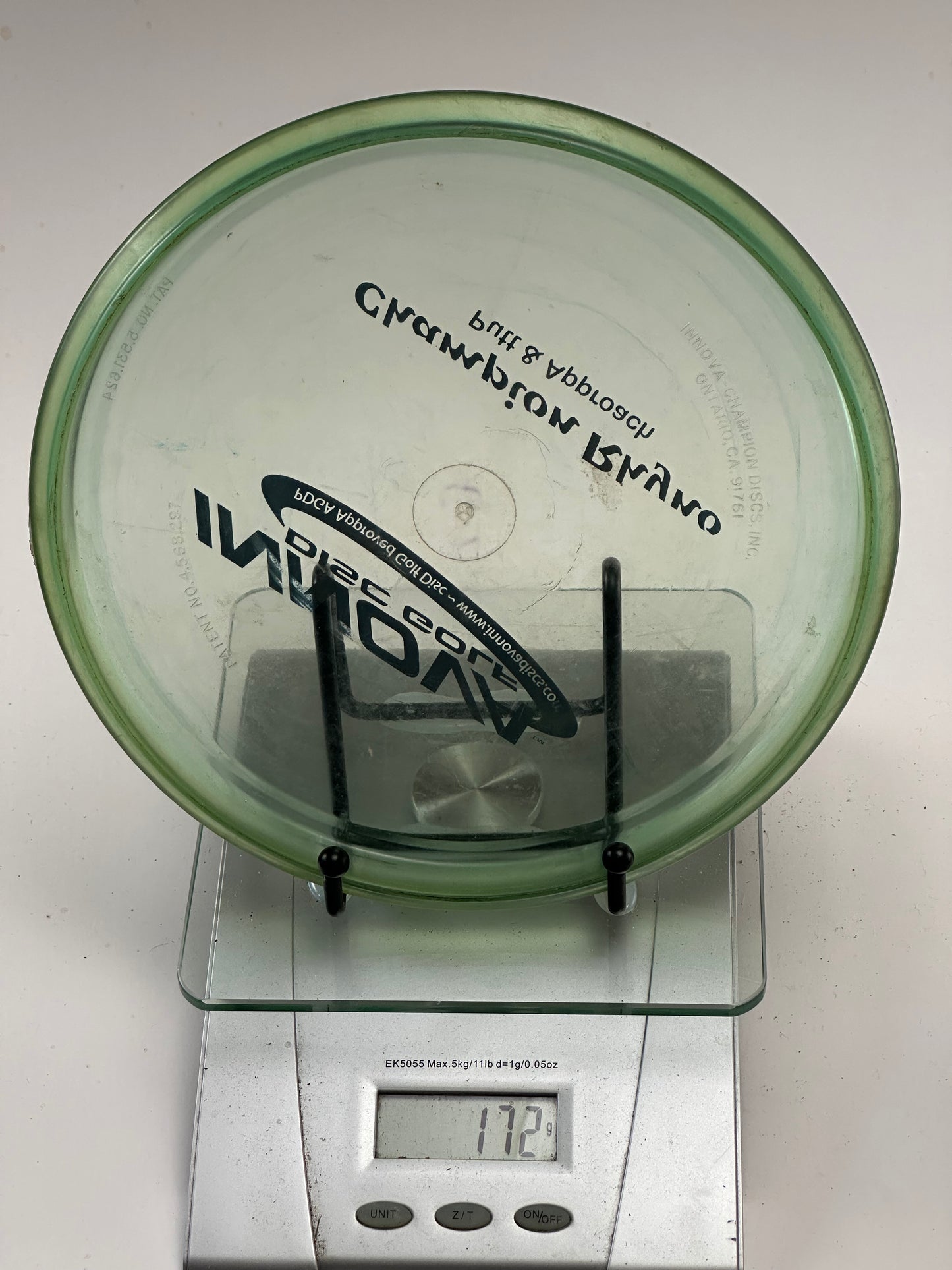 Innova Champion Rhyno Putt & Approach Disc - Translucent Light Green
