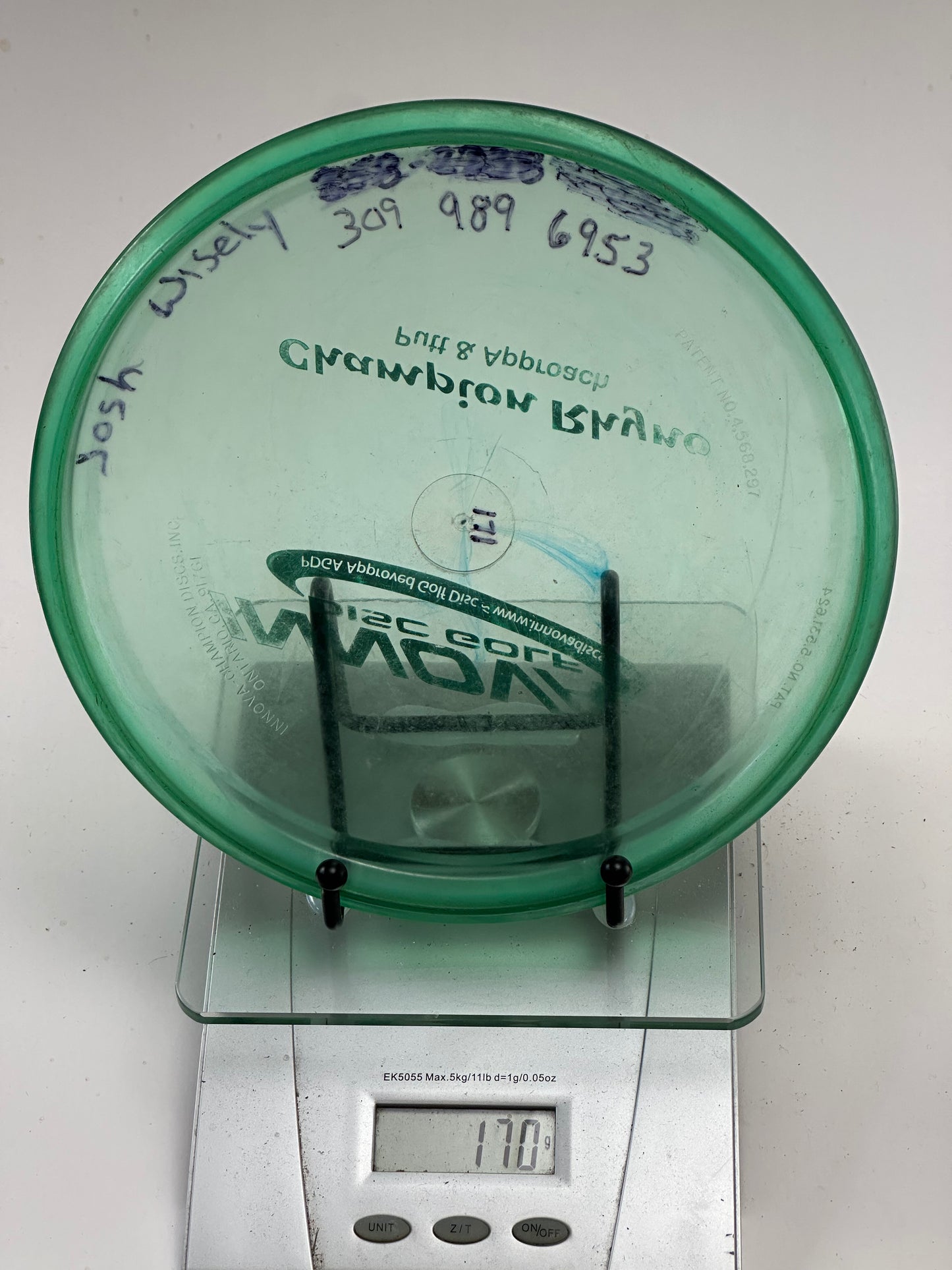Innova Champion Rhyno Putter – Translucent Light Green