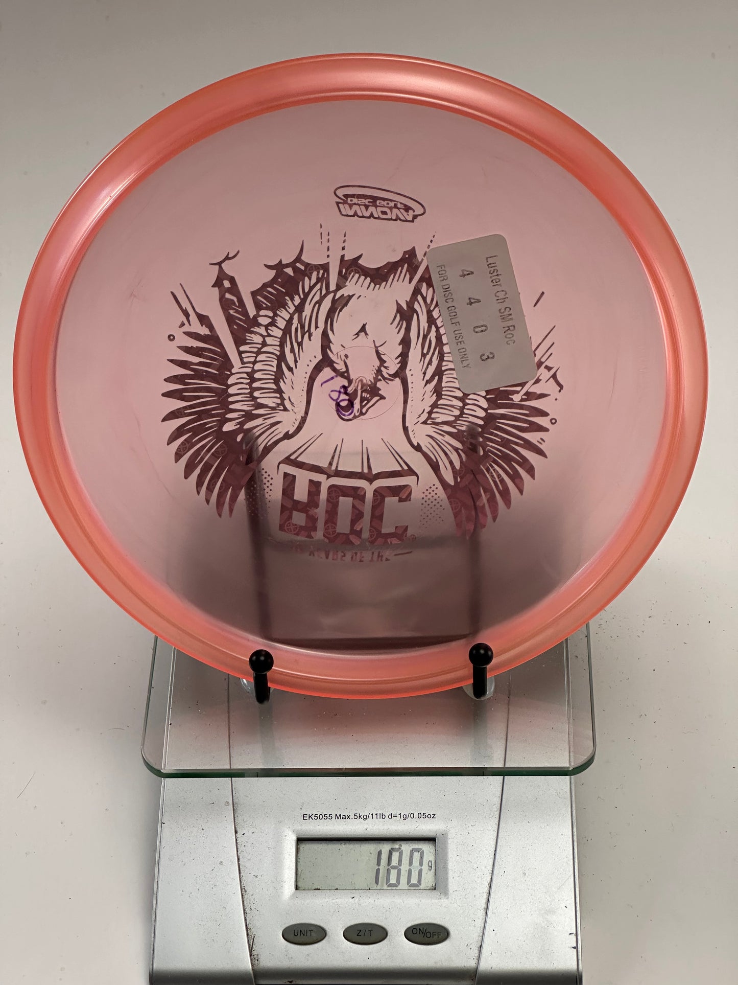 Innova Luster Champion Roc (San Marino) 30th Anniversary Eagle Stamp 180g