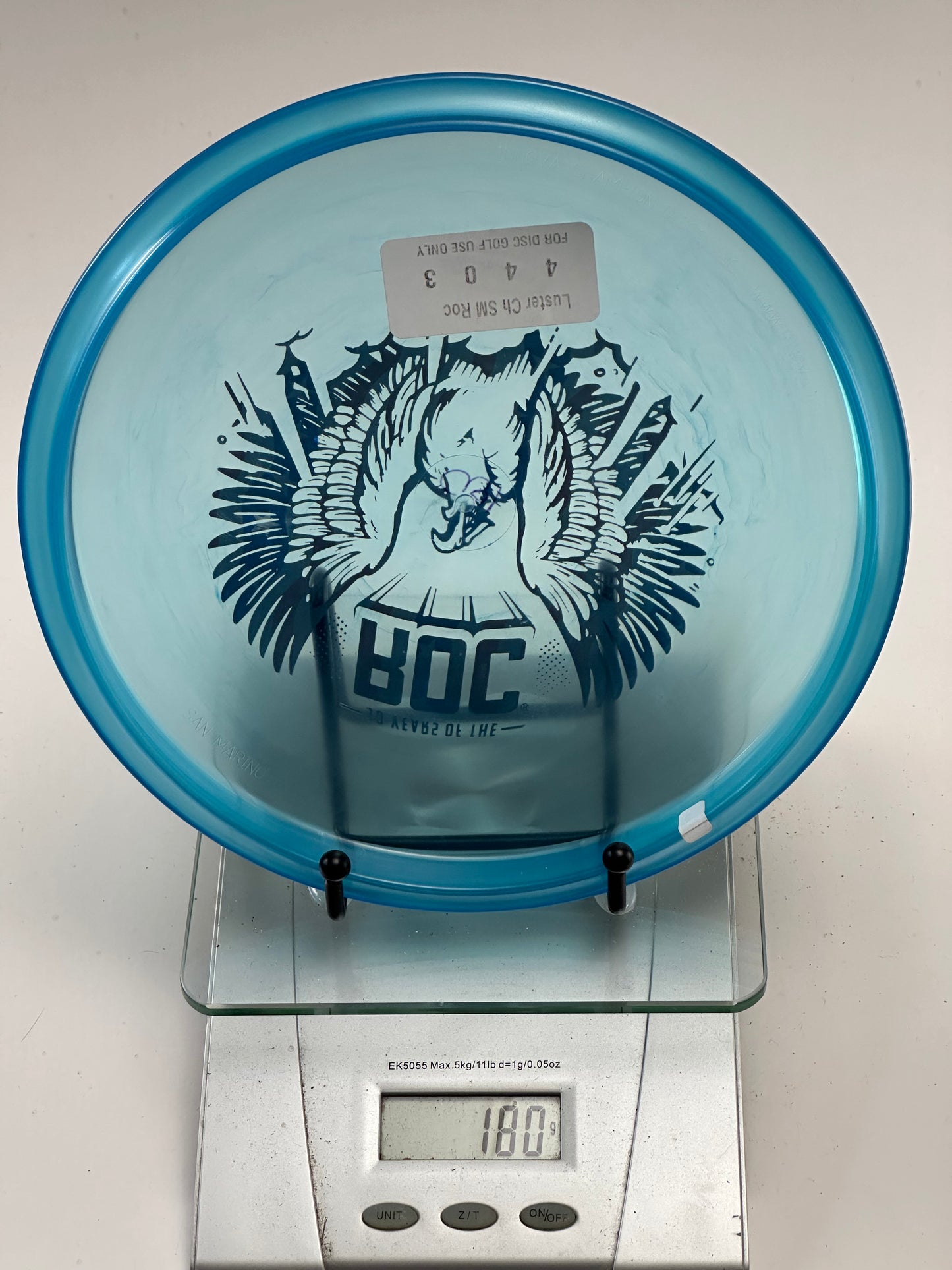Innova Luster Champion Roc (San Marino) 30th Anniversary Eagle Stamp 180g