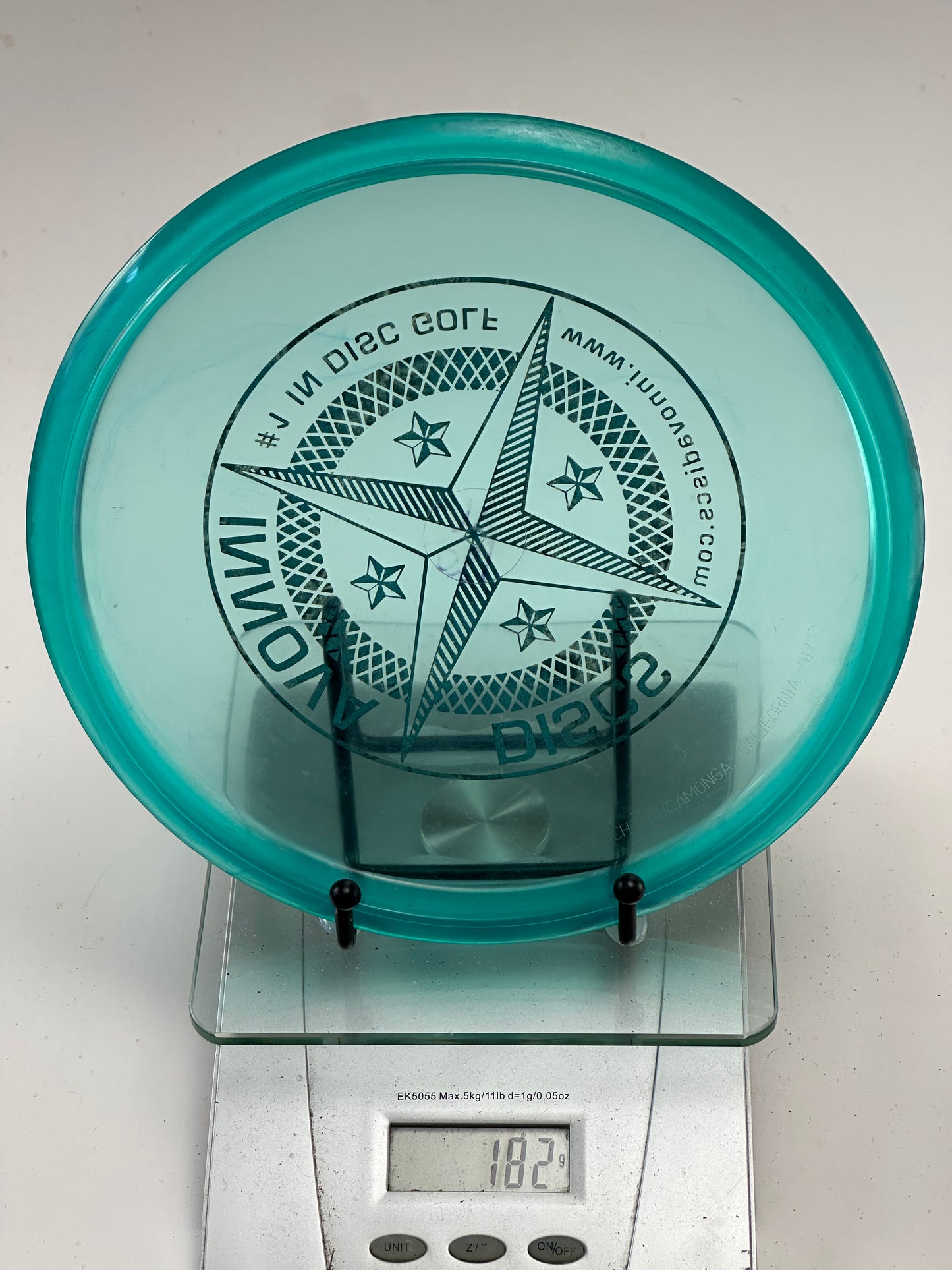 Innova Champion VRoc Midrange – Translucent Teal, Compass Stamp