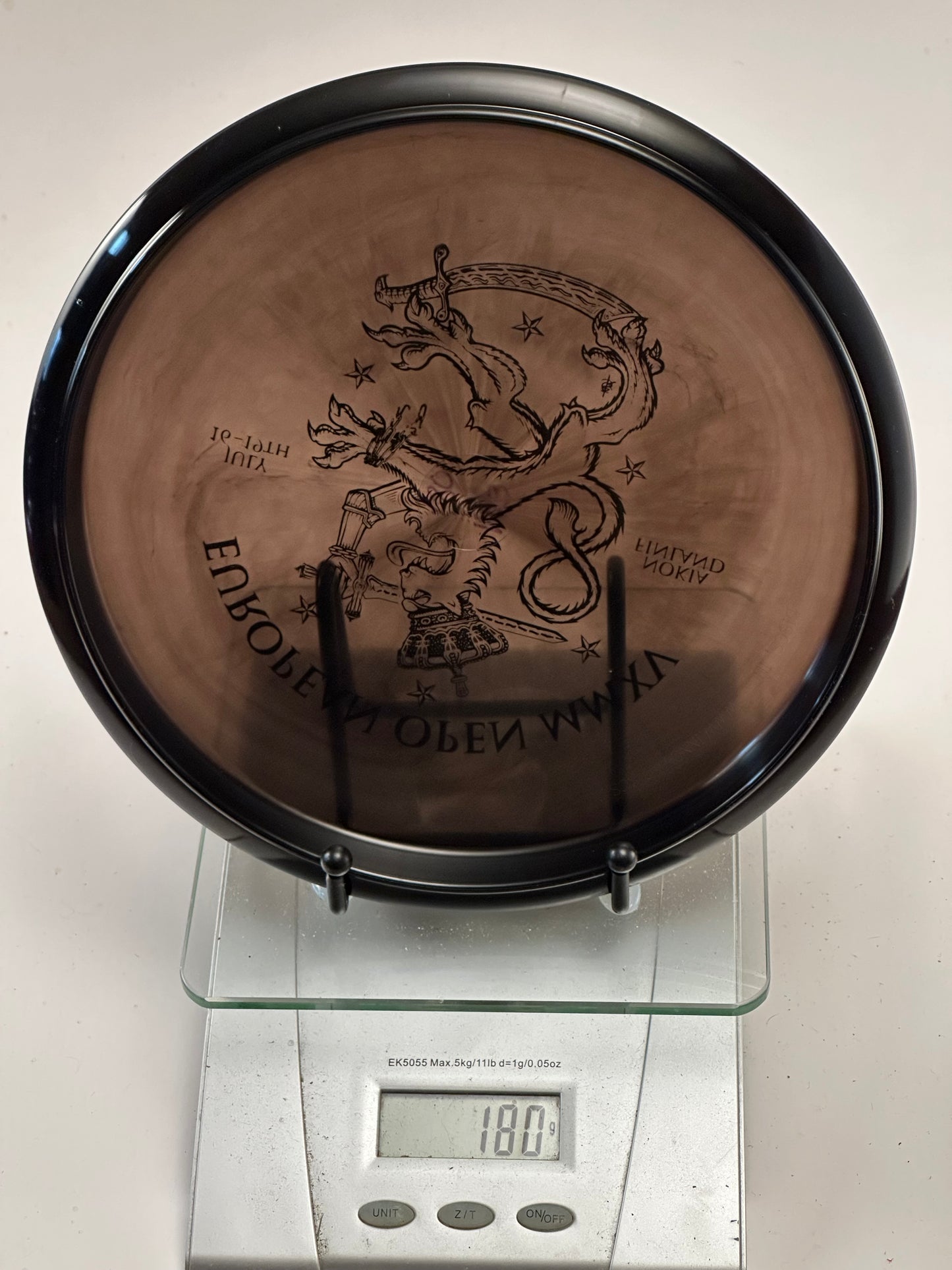 Innova Champion Roc VRoc – European Open MMXV Stamp, Smoke/Black