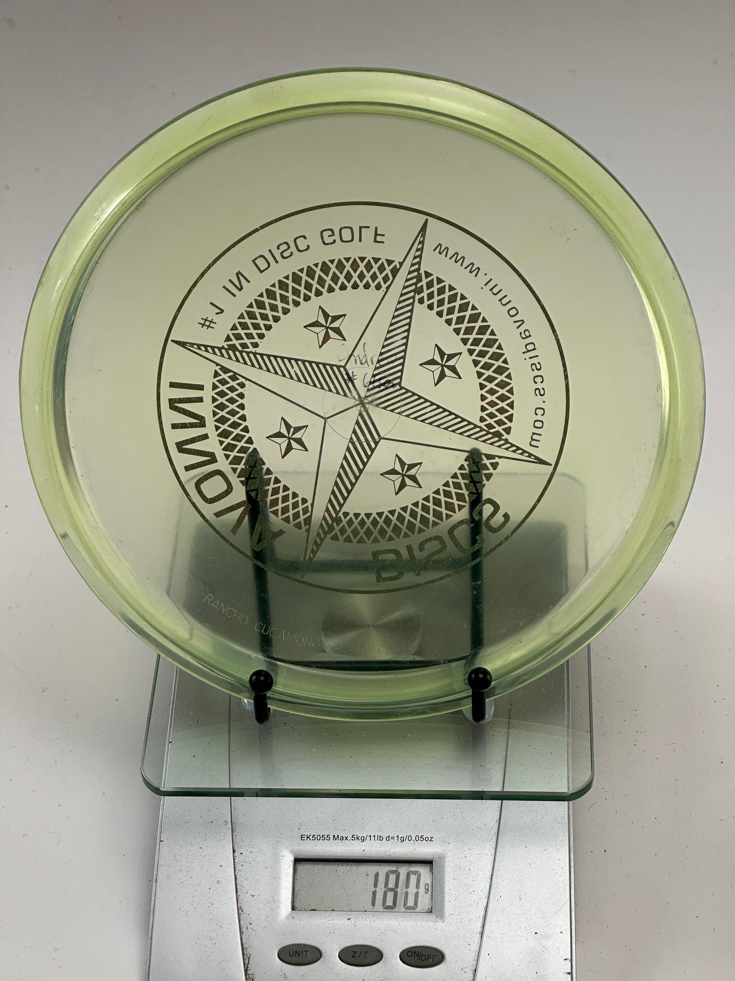 Innova Champion Roc X3 Midrange | Transparent Green | Compass Stamp | 179g
