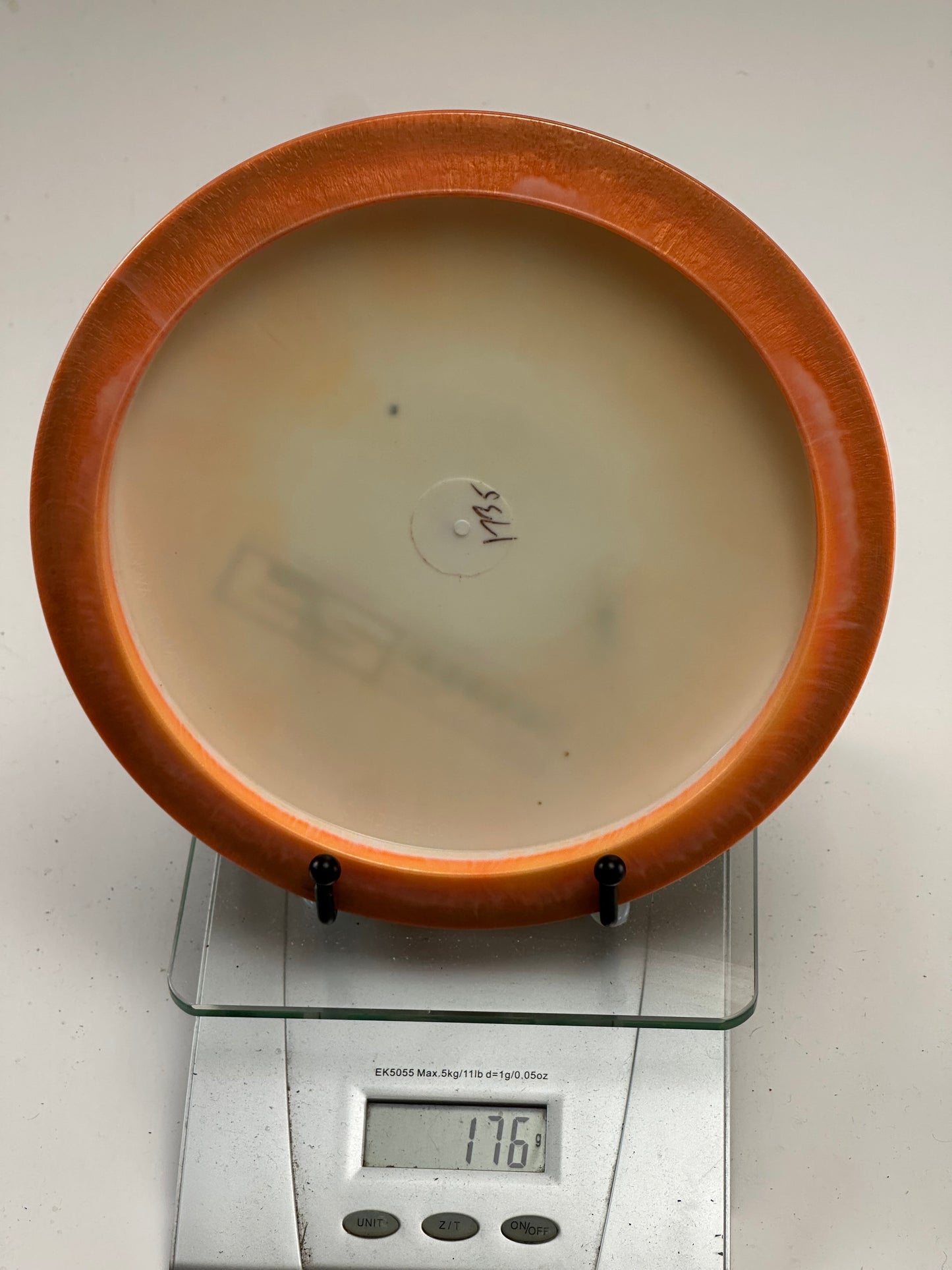 Innova F2 Star Savant – Swirly Cream w/ Orange Rim (176g)