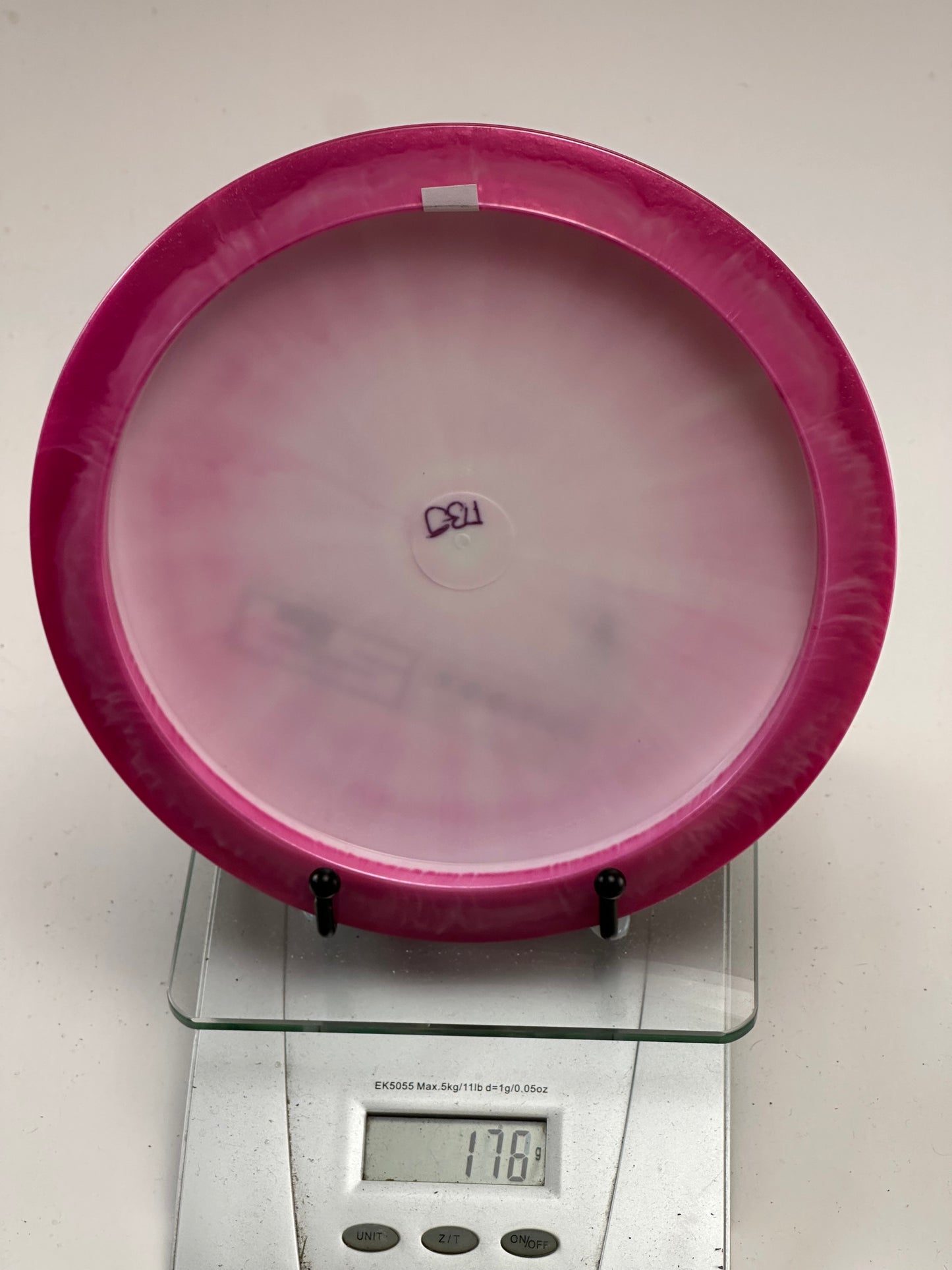 Innova F2 Star Savant – Swirly Pink Rim, Cloudy Pink Center