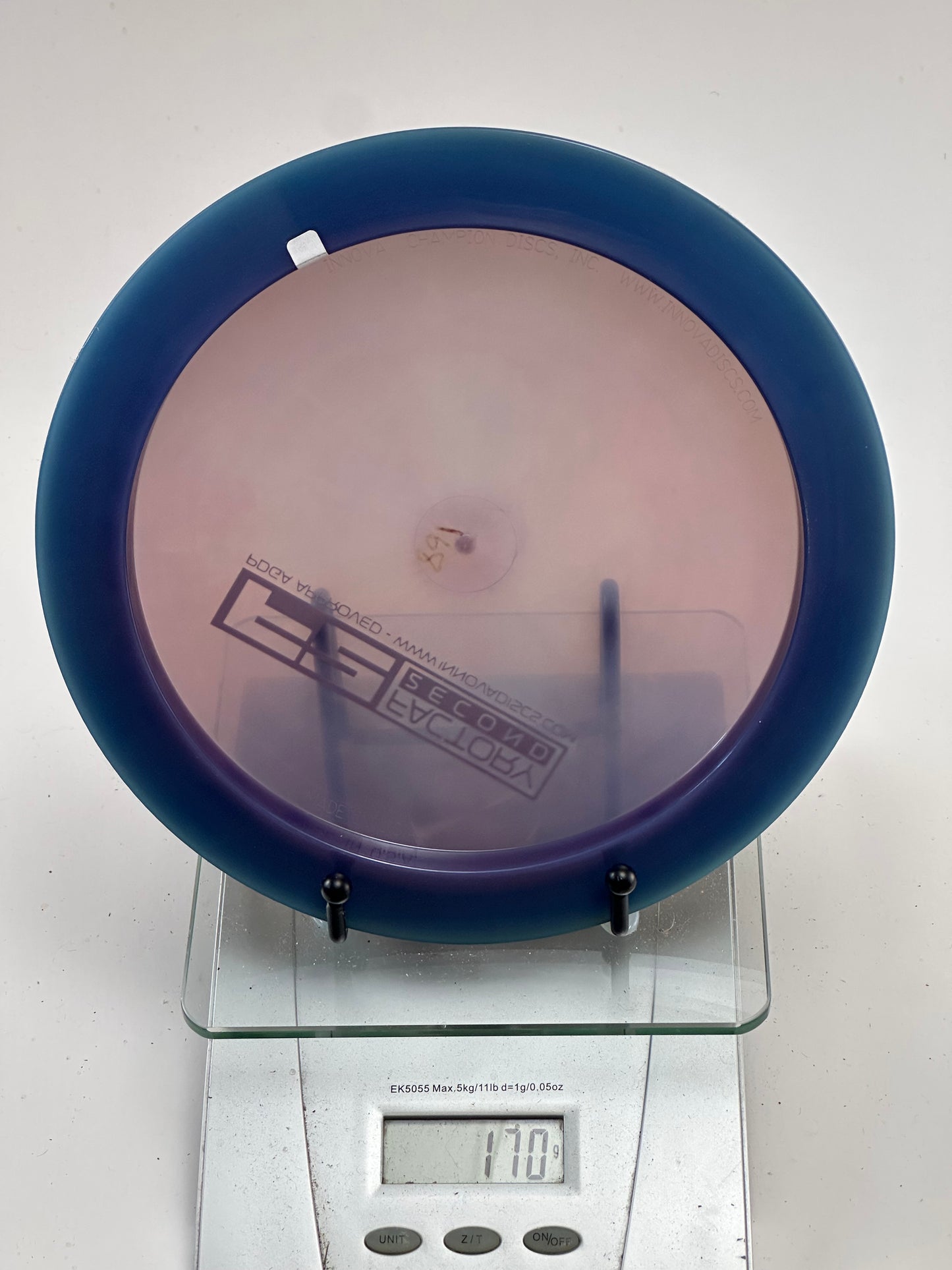 Innova Shryke Champion F2 Distance Driver – Blue Rim / Clear