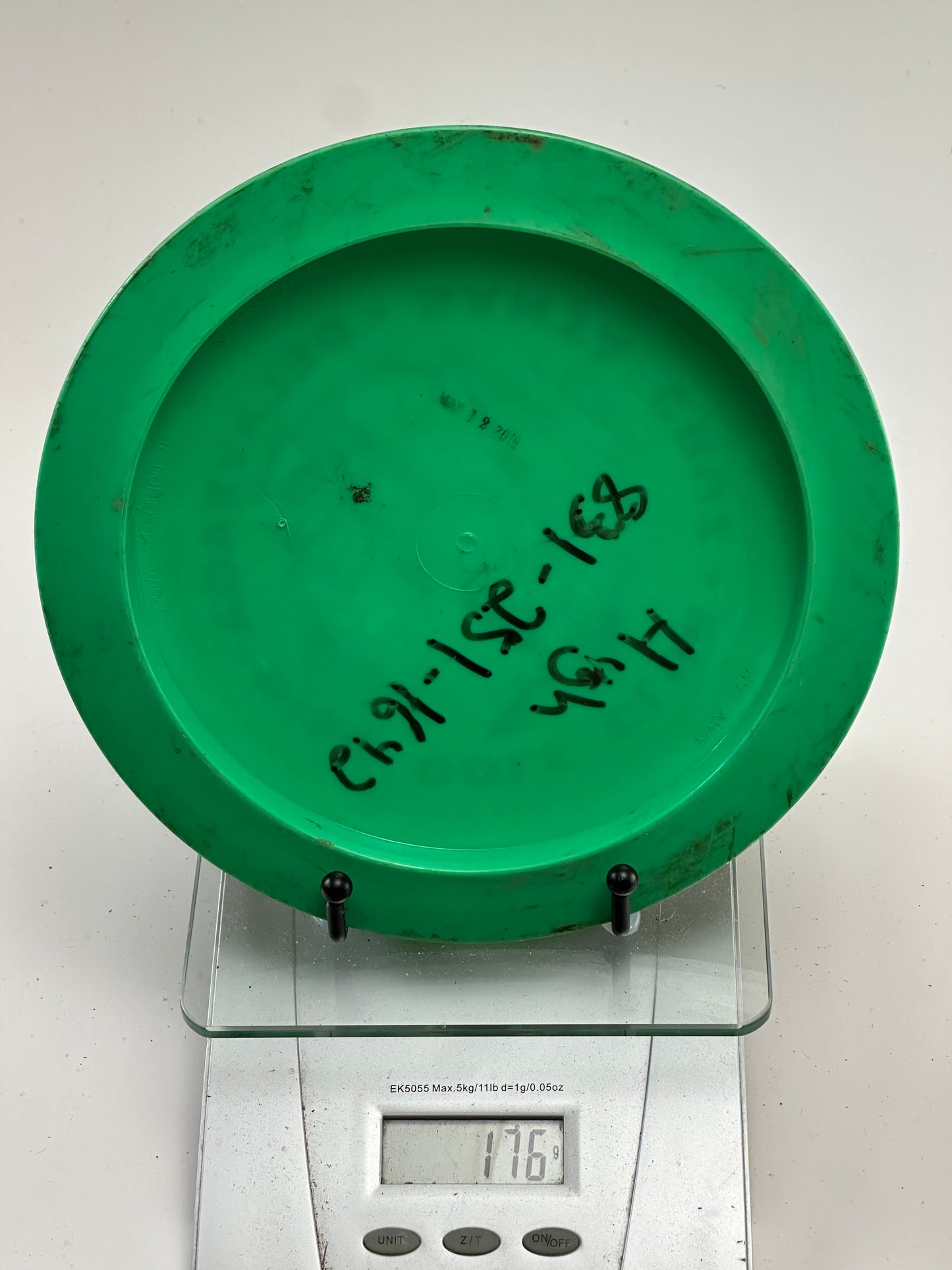 Innova Champion Shryke – Delaveaga Disc Golf Club Stamp (Green)