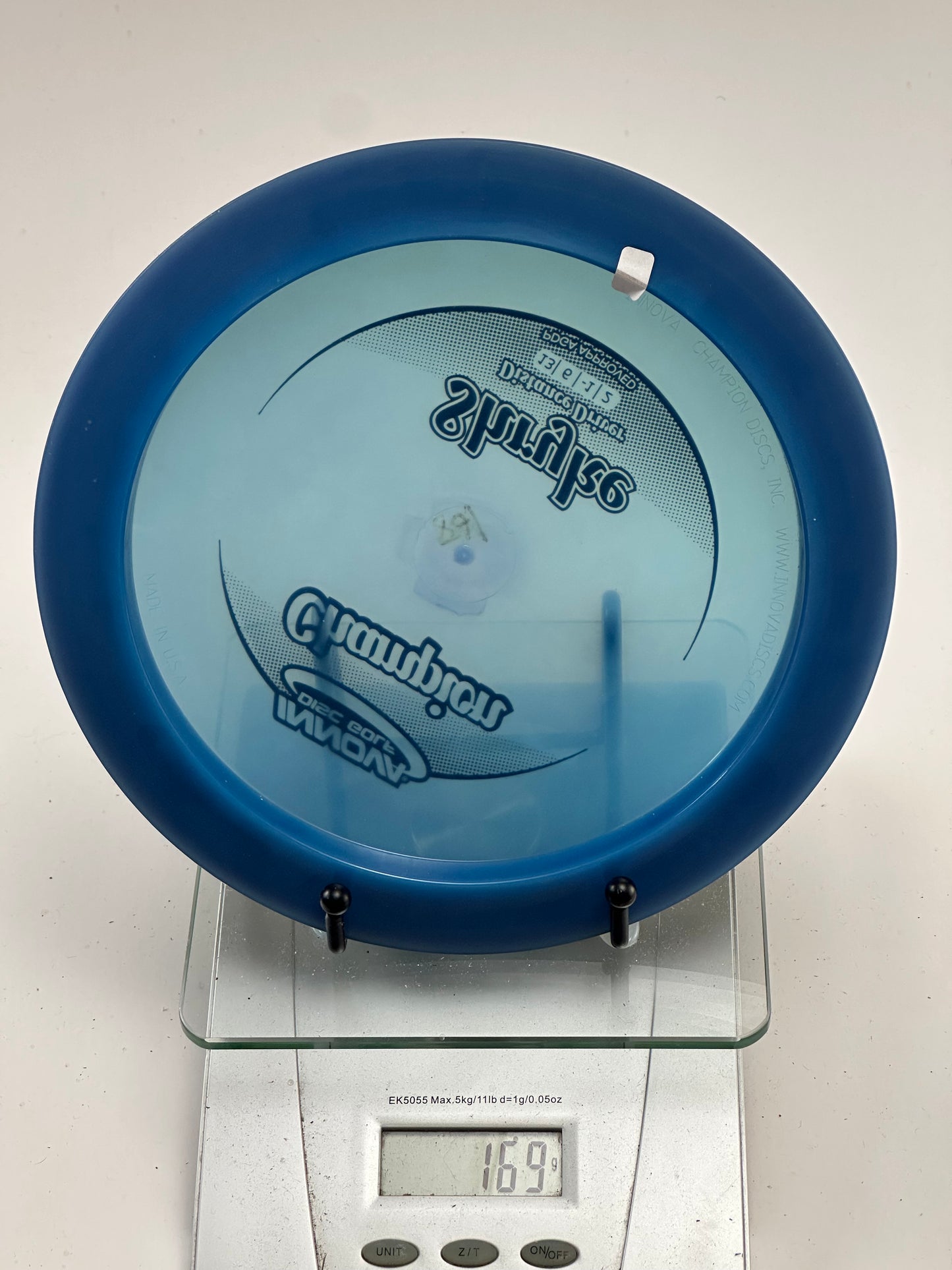 Innova Champion Shryke Distance Driver – Blue Rim, Clear Center