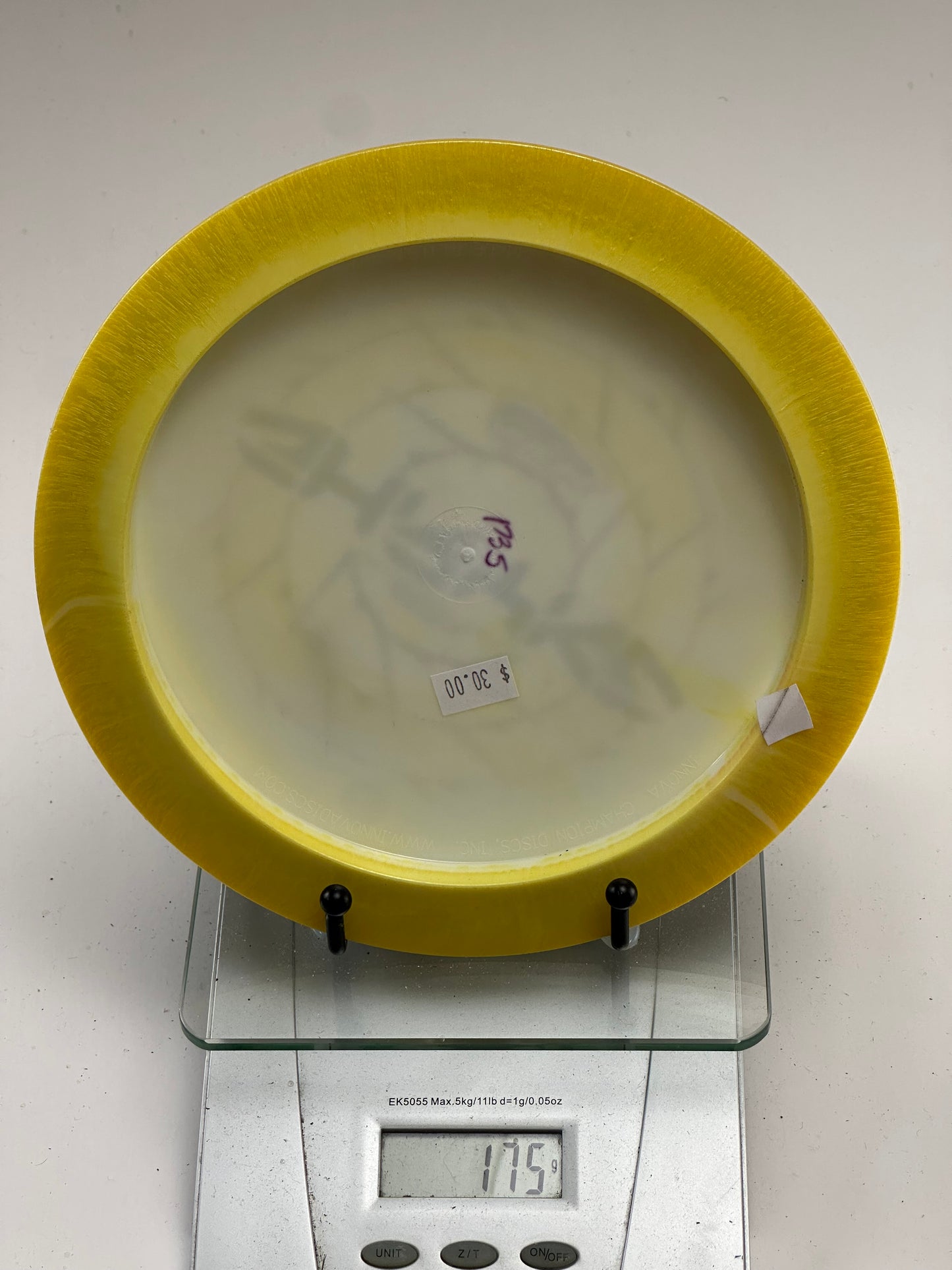 Innova Halo Star Shryke Distance Driver – White/Yellow Rim