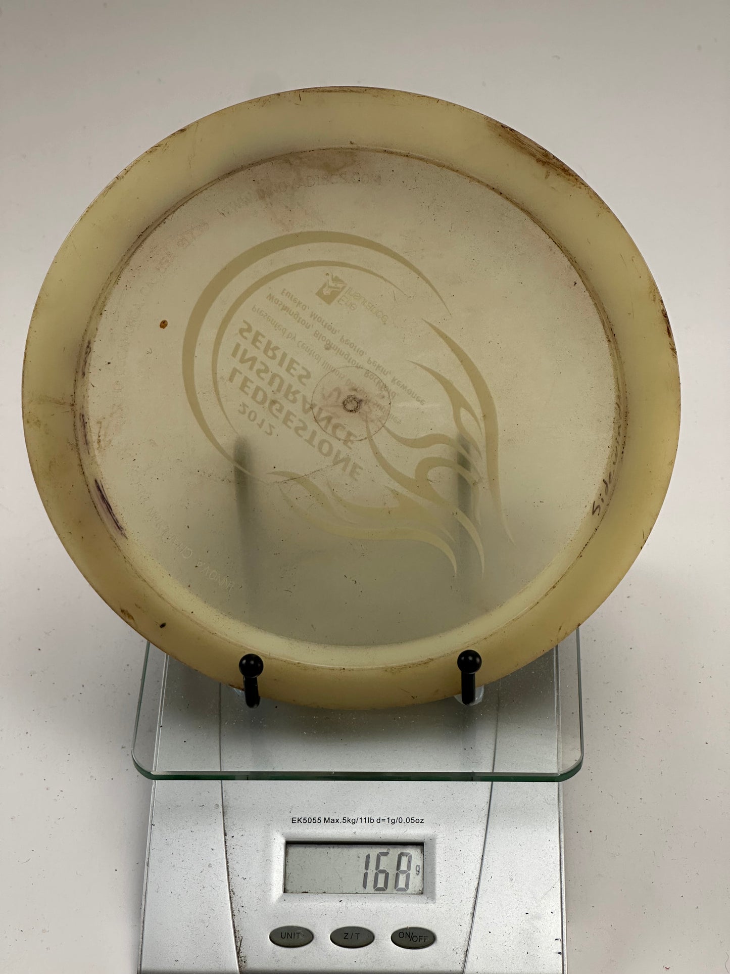 Innova Champion Sidewinder Distance Driver (Clear) Tournament Stamp