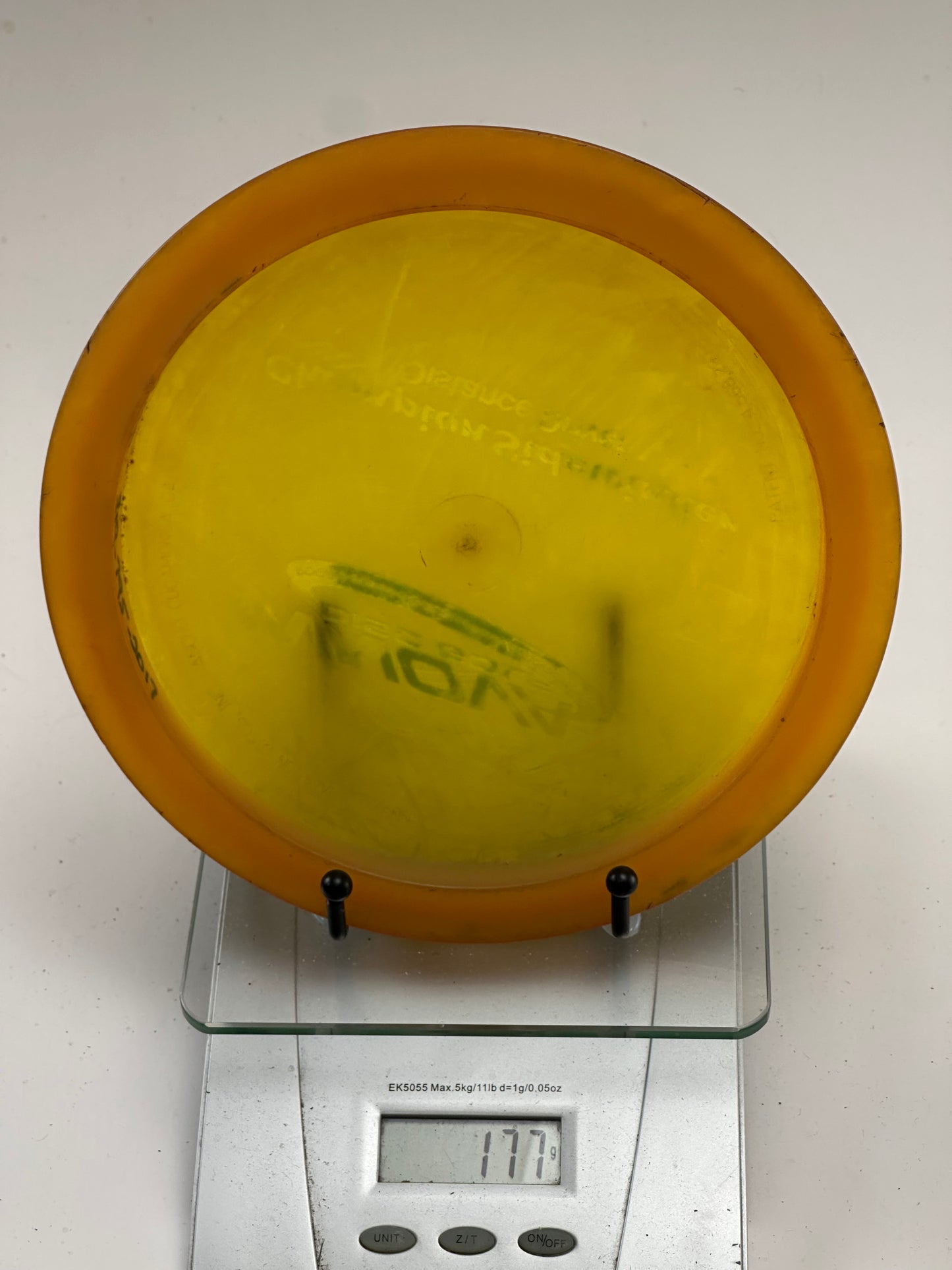 Innova Champion Sidewinder Distance Driver – Yellow w/ Orange Rim