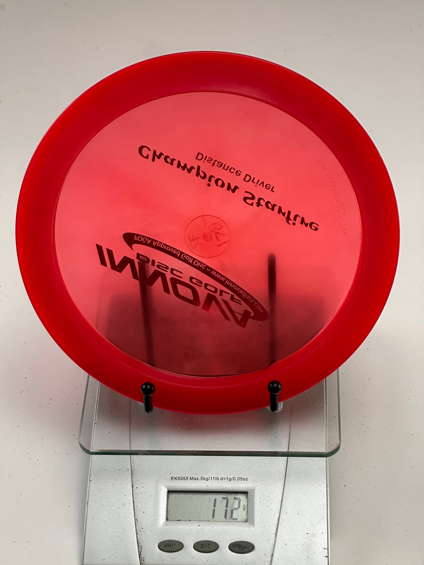 Innova Champion Starfire Distance Driver - Transparent Red