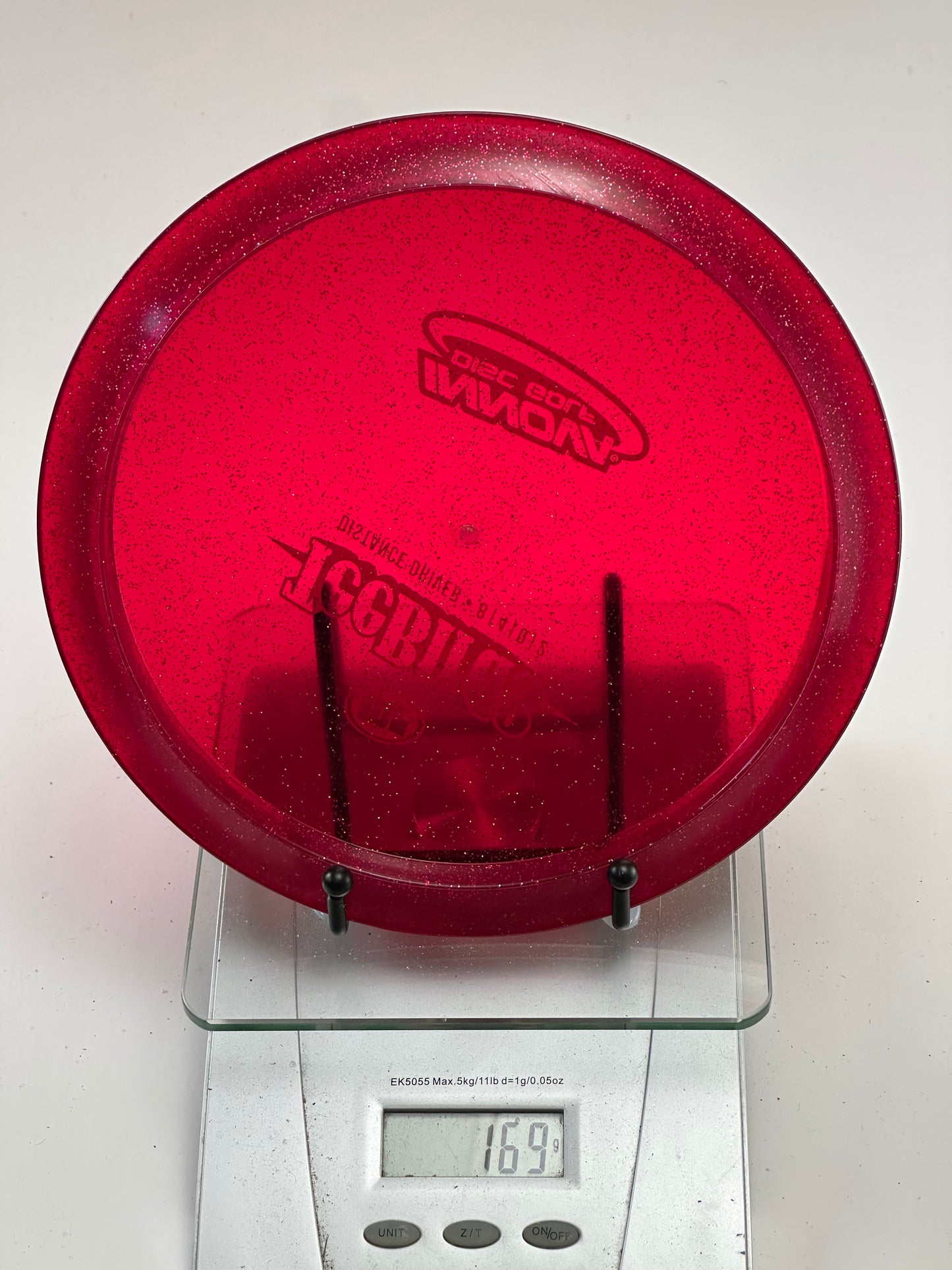 Innova Teebird3 Metal Flake Champion (MF) – Transparent Red – 169g