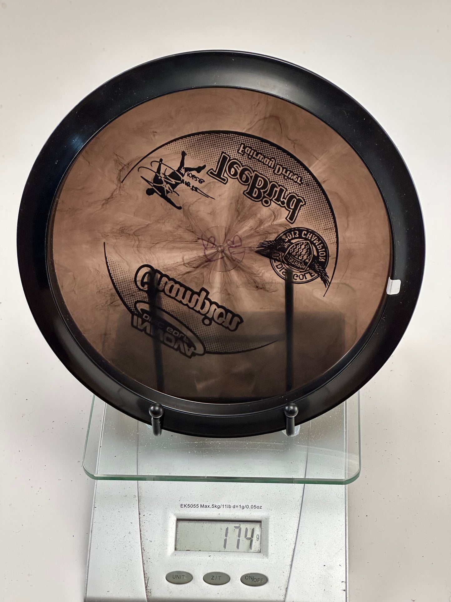 Innova Champion Teebird Fairway Driver – Swirly Brown/Smoke w/ Black Rim (2013 Stamp)