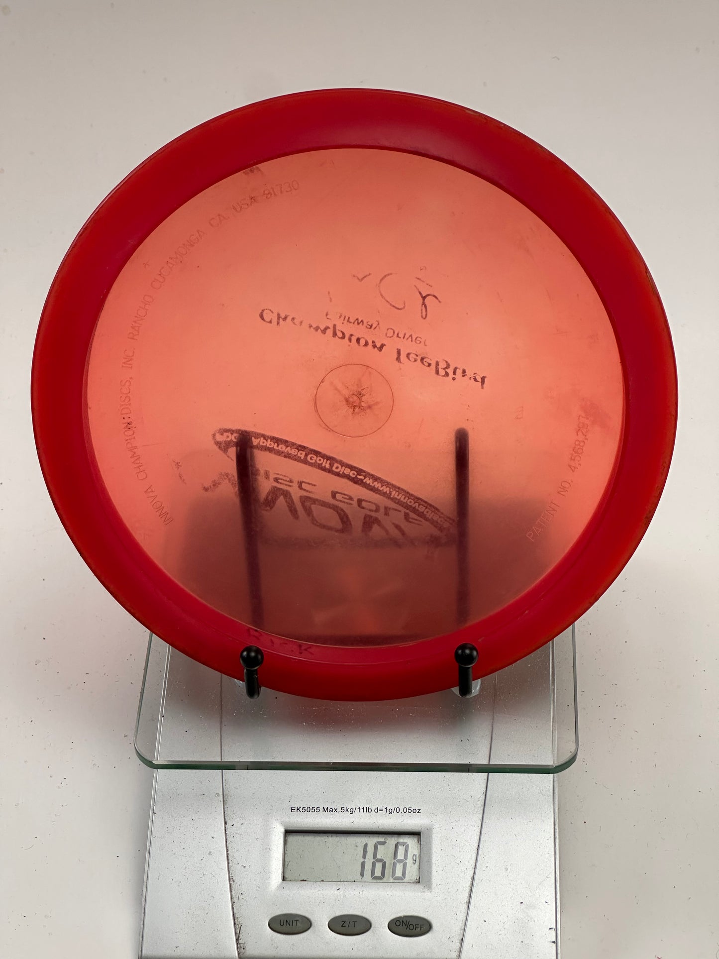 Innova Champion Teebird Fairway Driver (168g) - Transparent Red