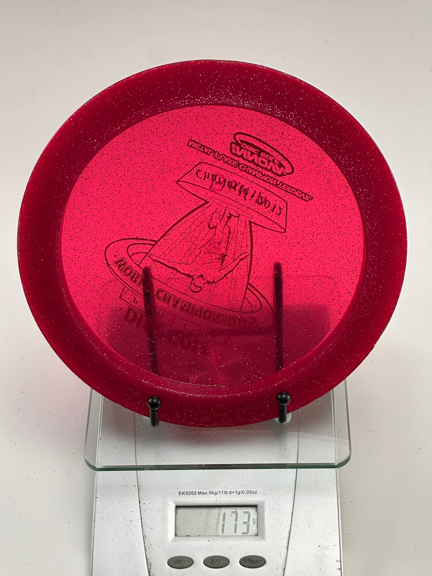 Innova Metal Flake Champion TeeDevil – 2012 PDGA Worlds Stamp