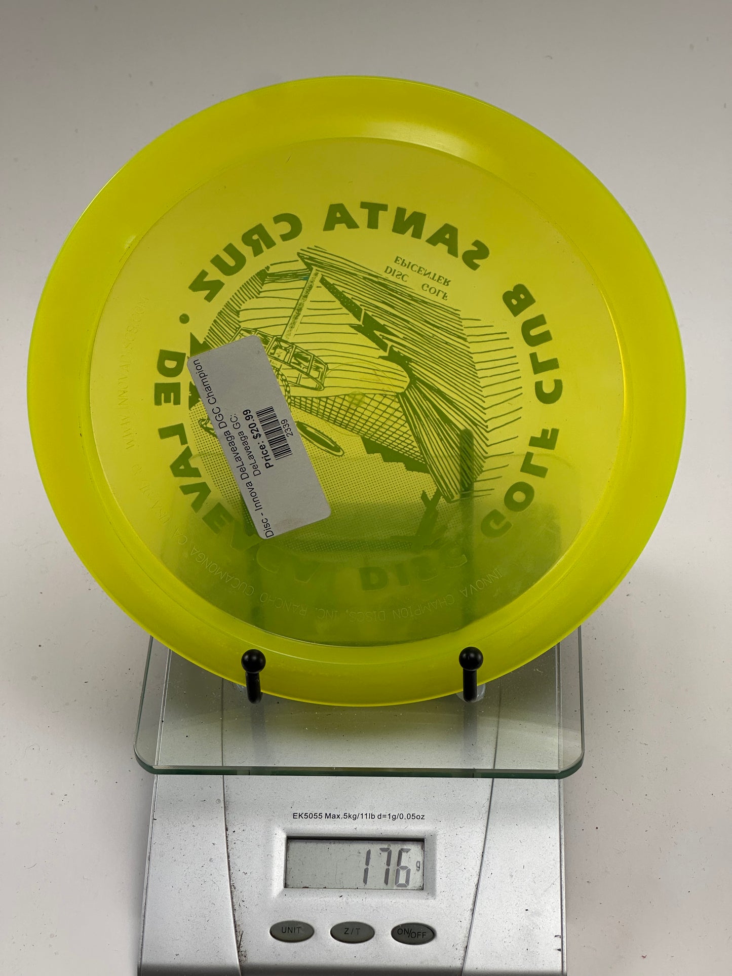 Innova Champion Thunderbird – DeLaveaga Disc Golf Club Santa Cruz Stamp