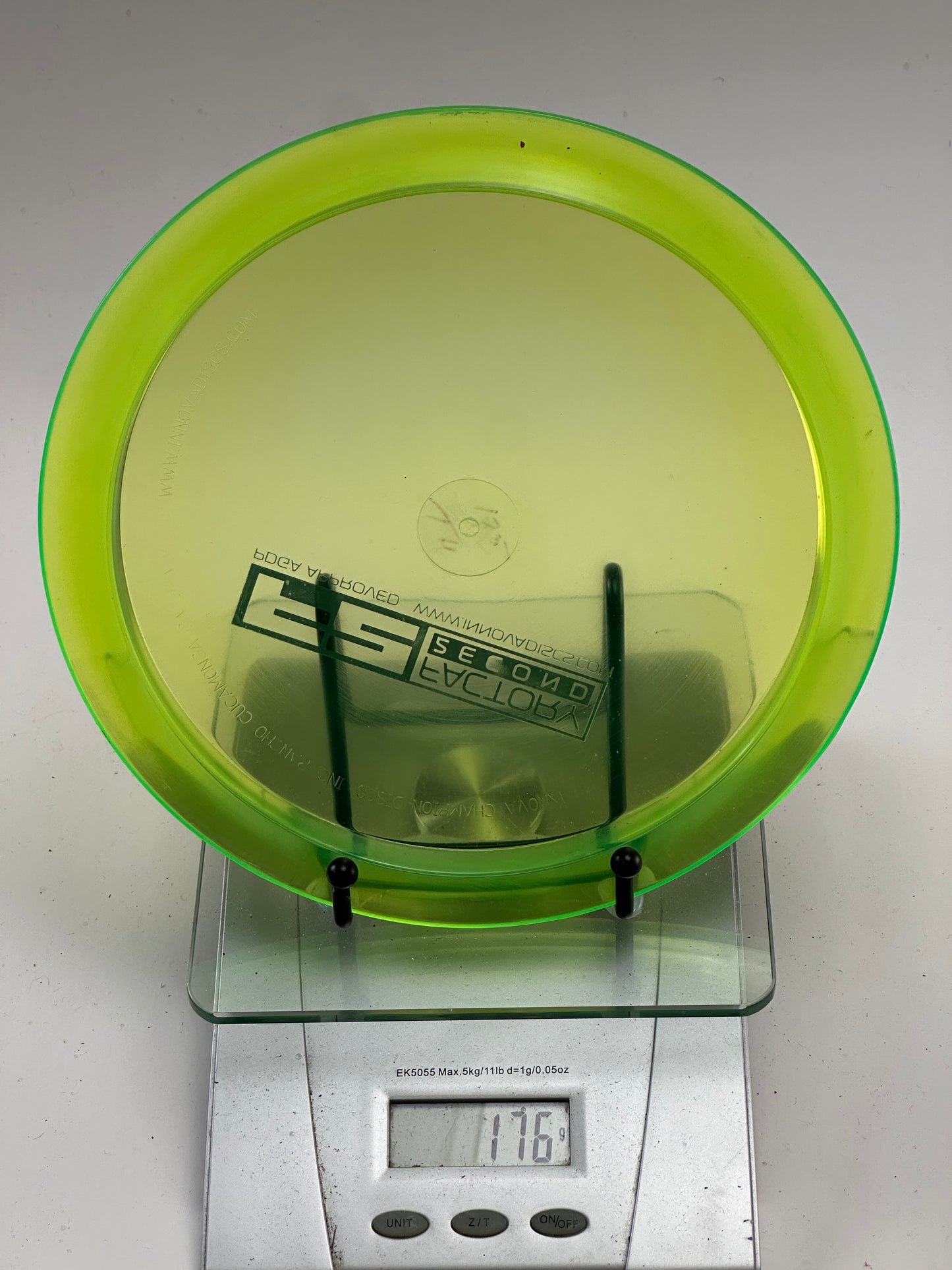 Innova Thunderbird Champion (Factory Second) – Translucent Yellow-Green
