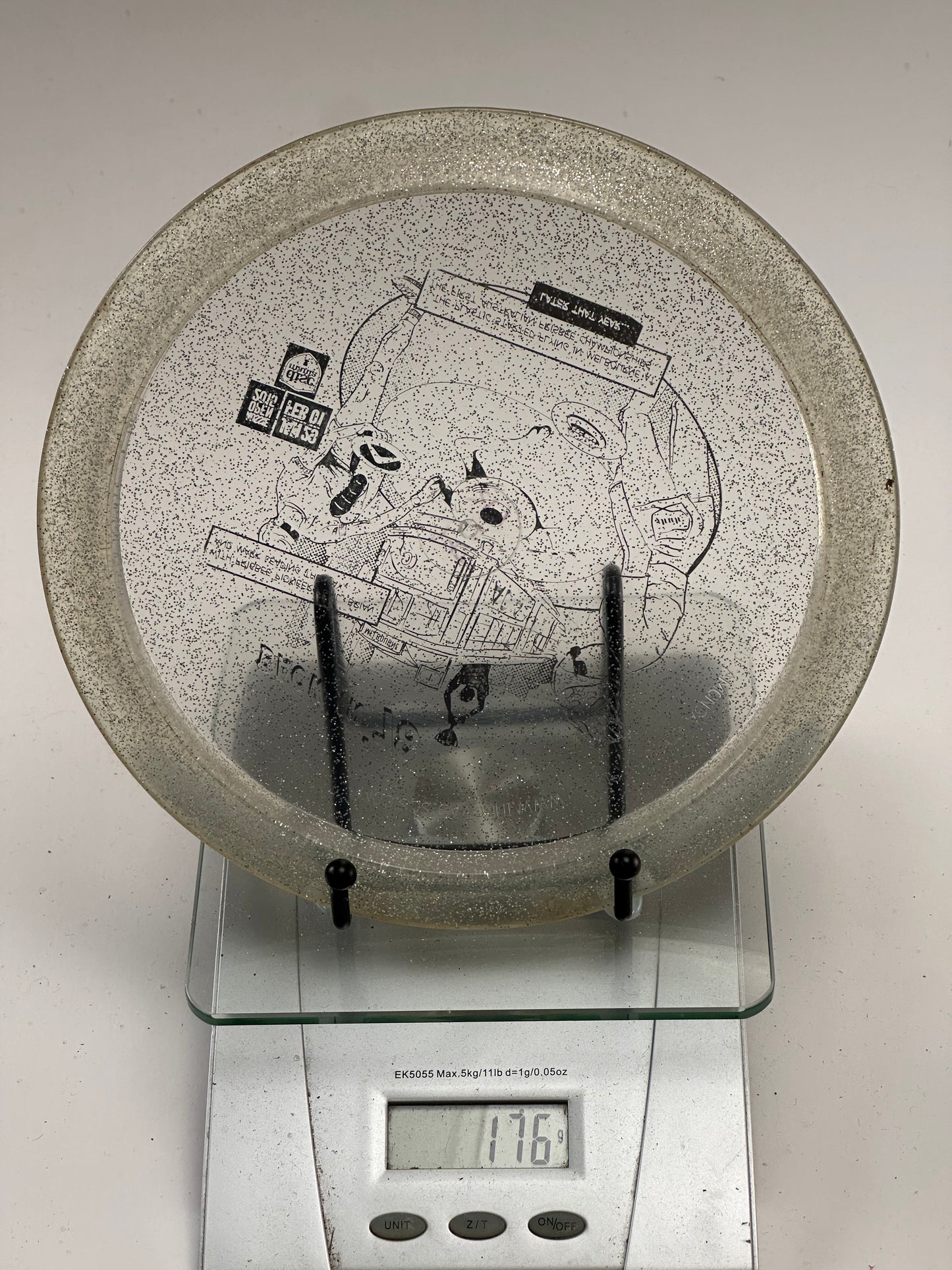 Innova Champion Sparkle Thunderbird – Clear Silver Glitter, Aussie Open 2016